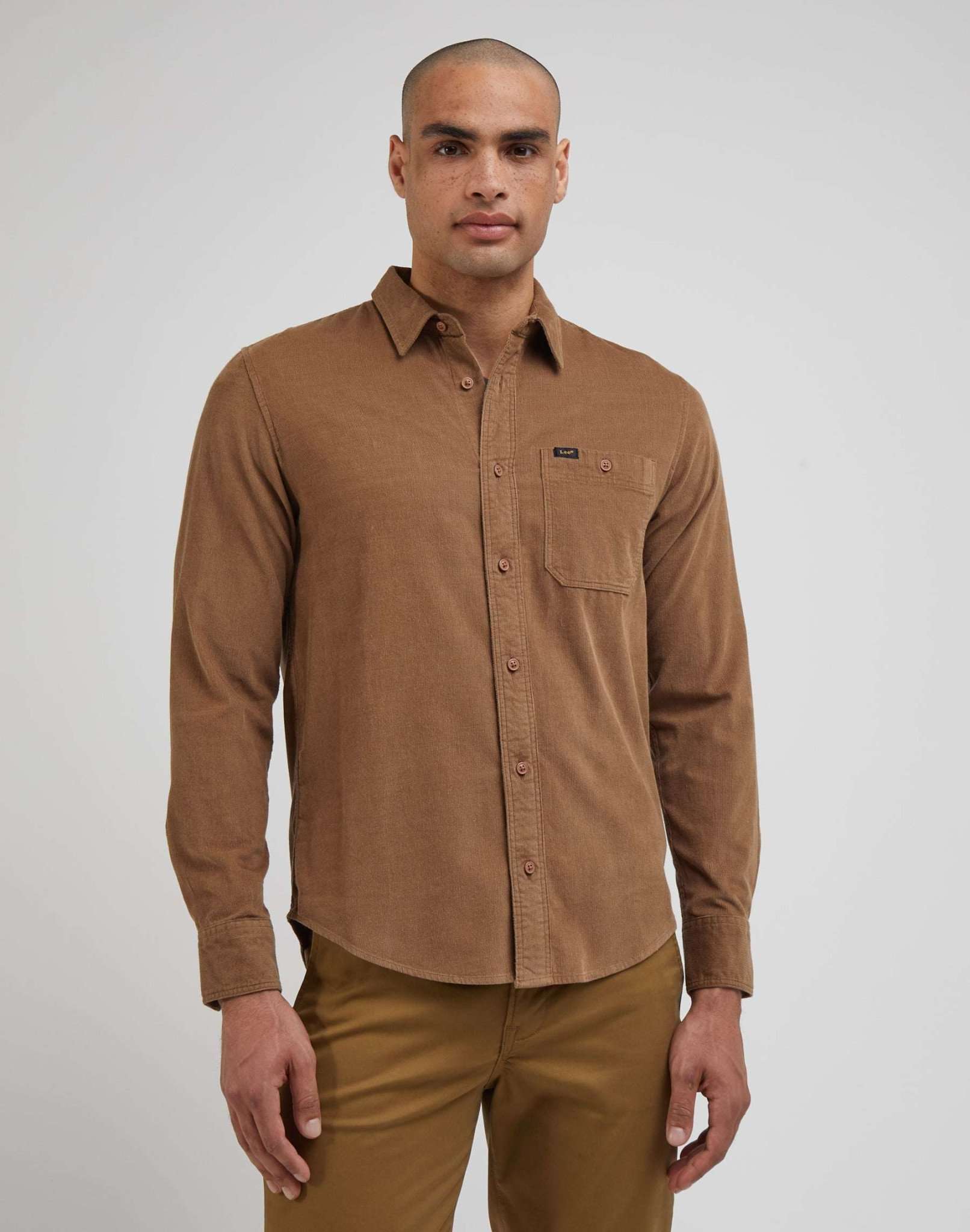 Leesure Shirt in Tumbleweed Hemden Lee   