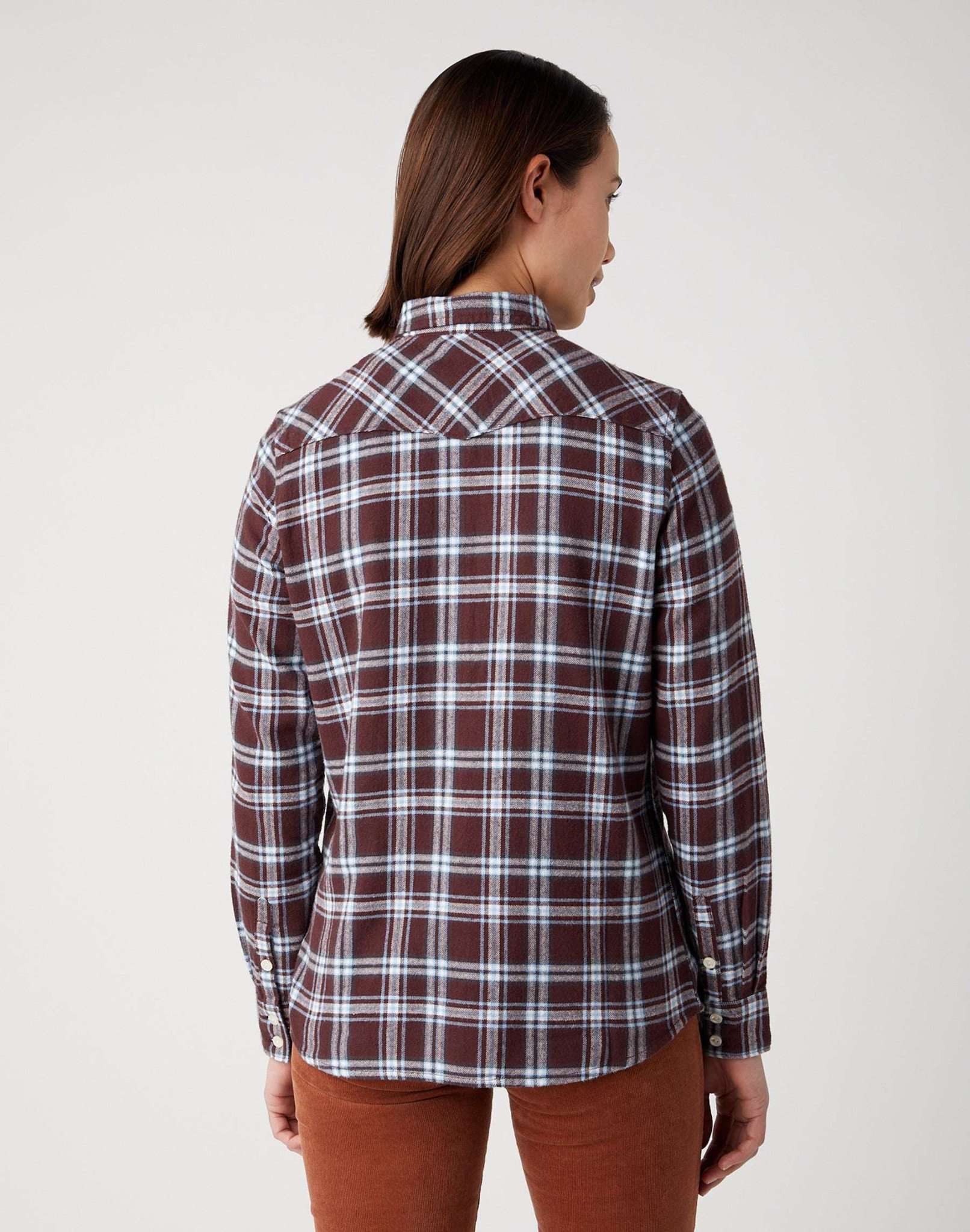 Slim Reg Western Shirt in Doll Blusen Wrangler   