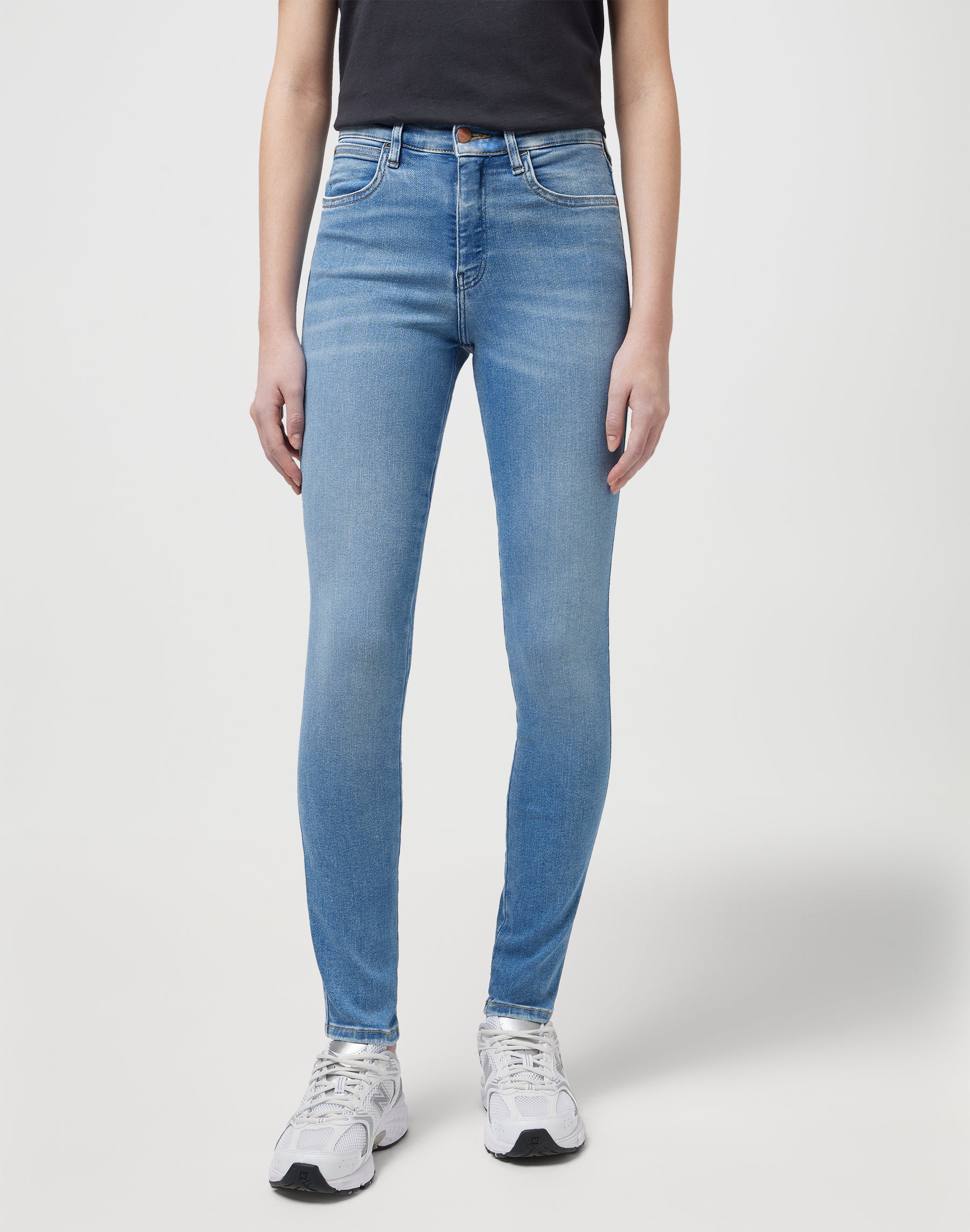 High Skinny in Blue Love Jeans Wrangler   