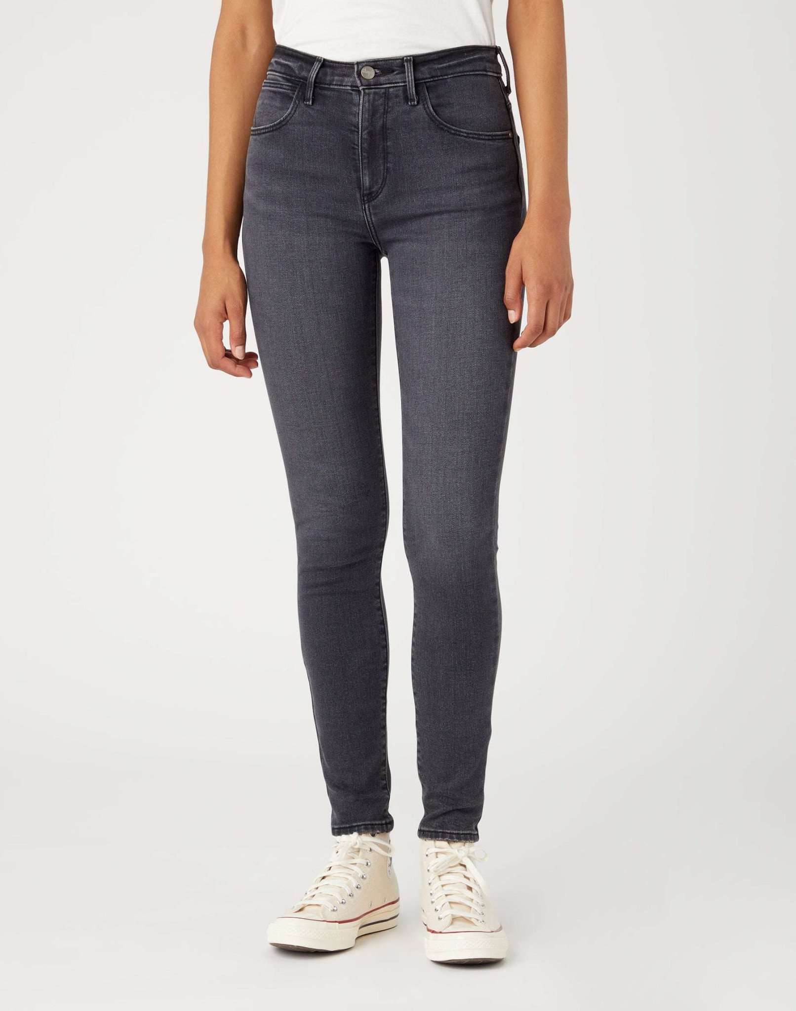 High Skinny in Heart Breaker Jeans Wrangler   