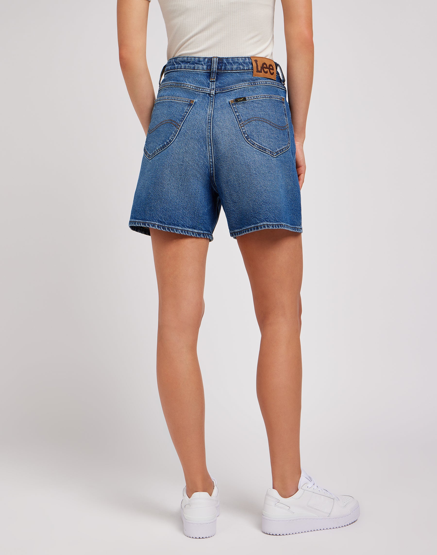 Stella Short in Facets Of Blue Jeansshorts Lee   