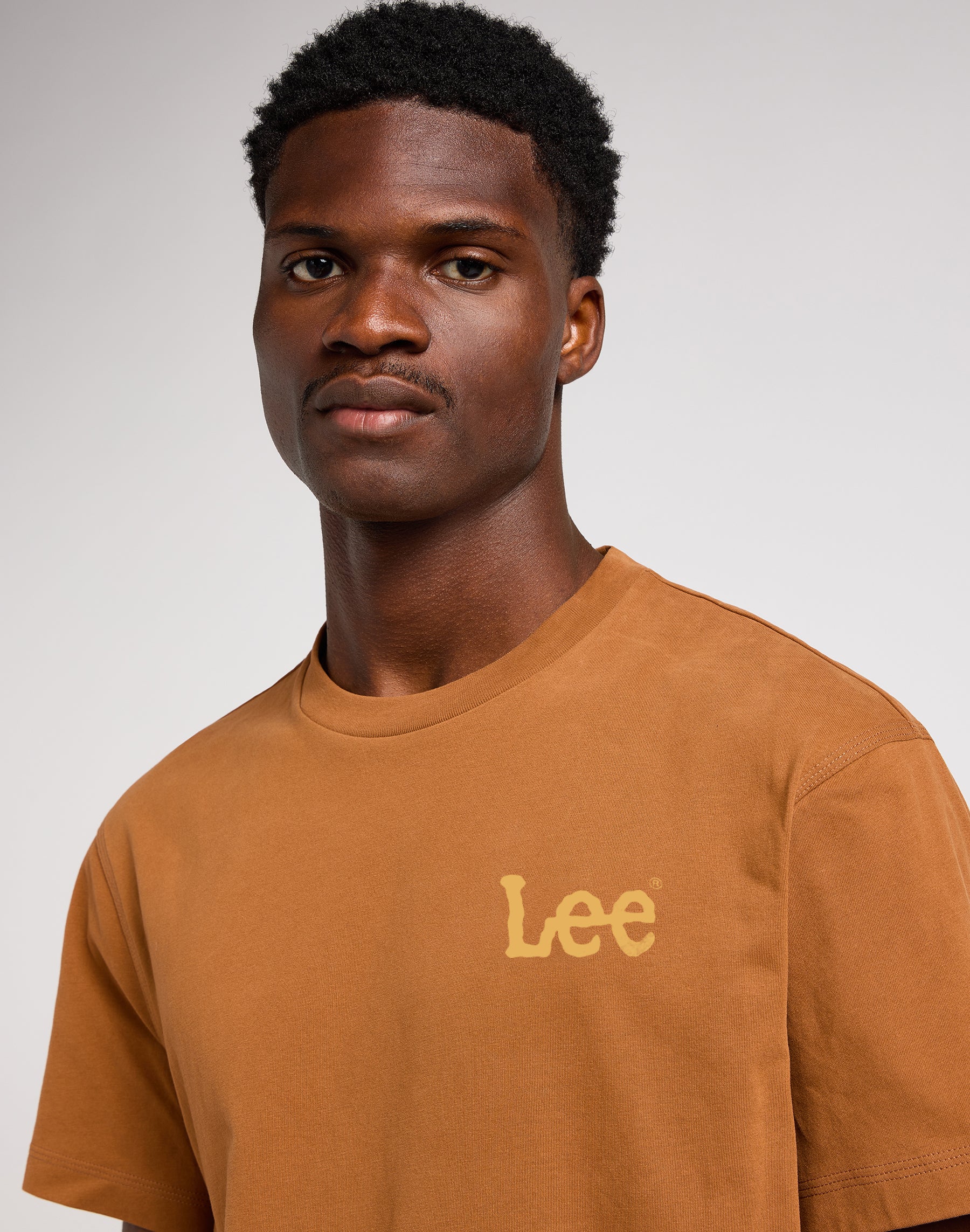 Medium Wobbly Lee Tee in Acorn T-Shirts Lee   