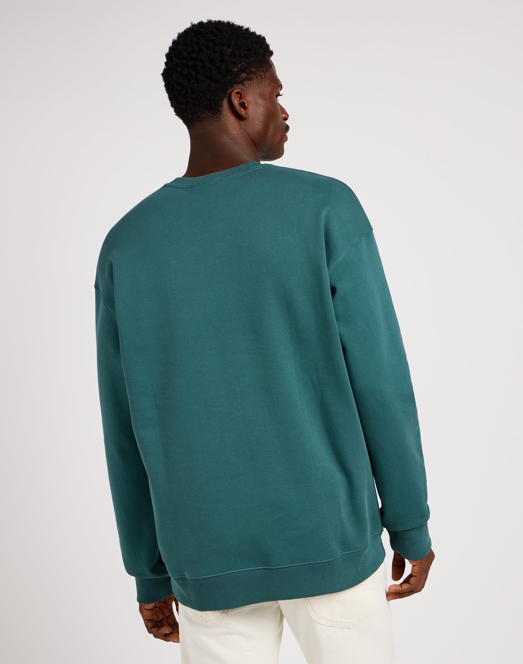 Varsity Sweater in Evergreen Sweatshirts Lee   