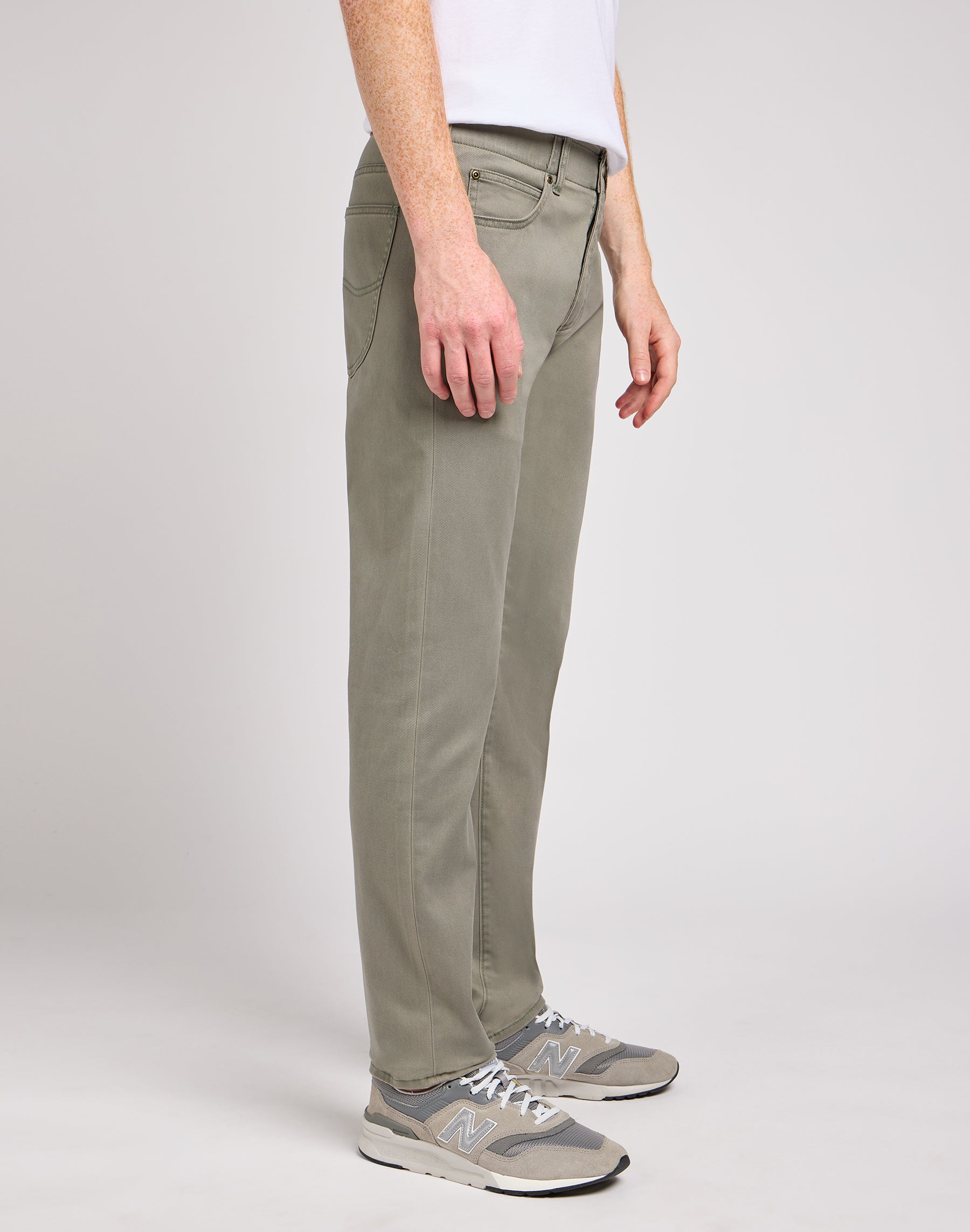 Slim Fit MVP in Olive Grove Hosen Lee   