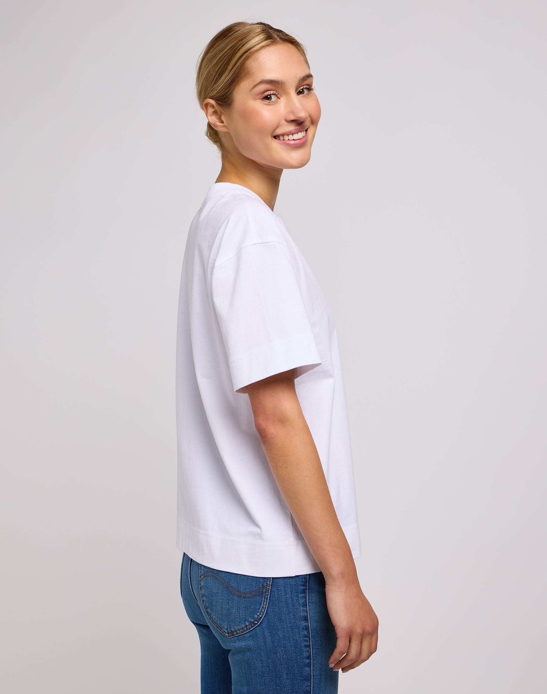 Pocket Tee in Bright White T-Shirts Lee   