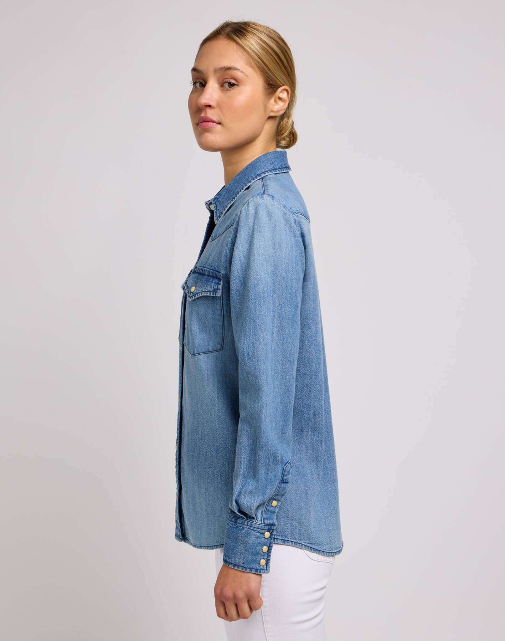 Regular Western Shirt in Mt Range Hemden Lee