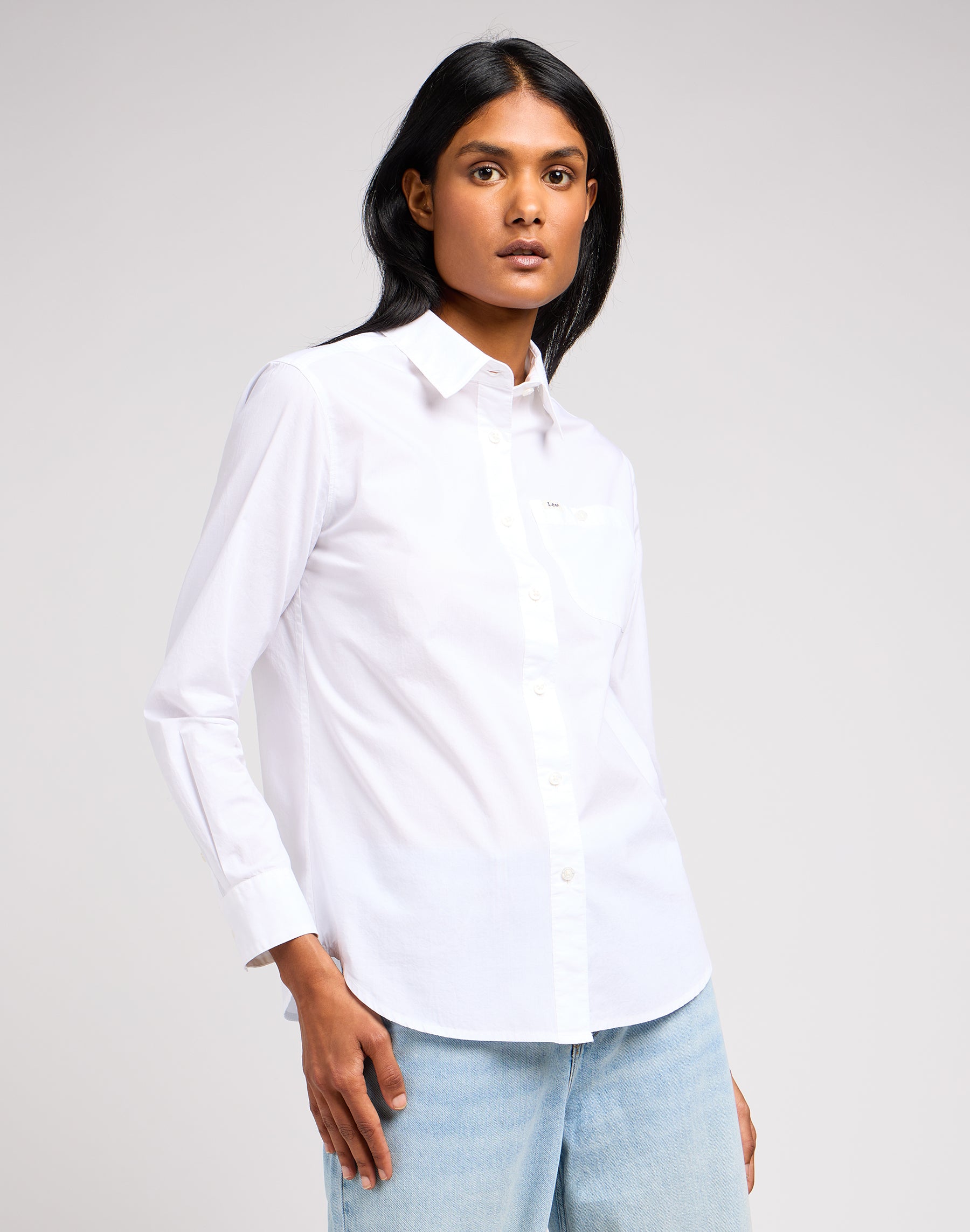 All Purpose Shirt in Bright White Hemden Lee   