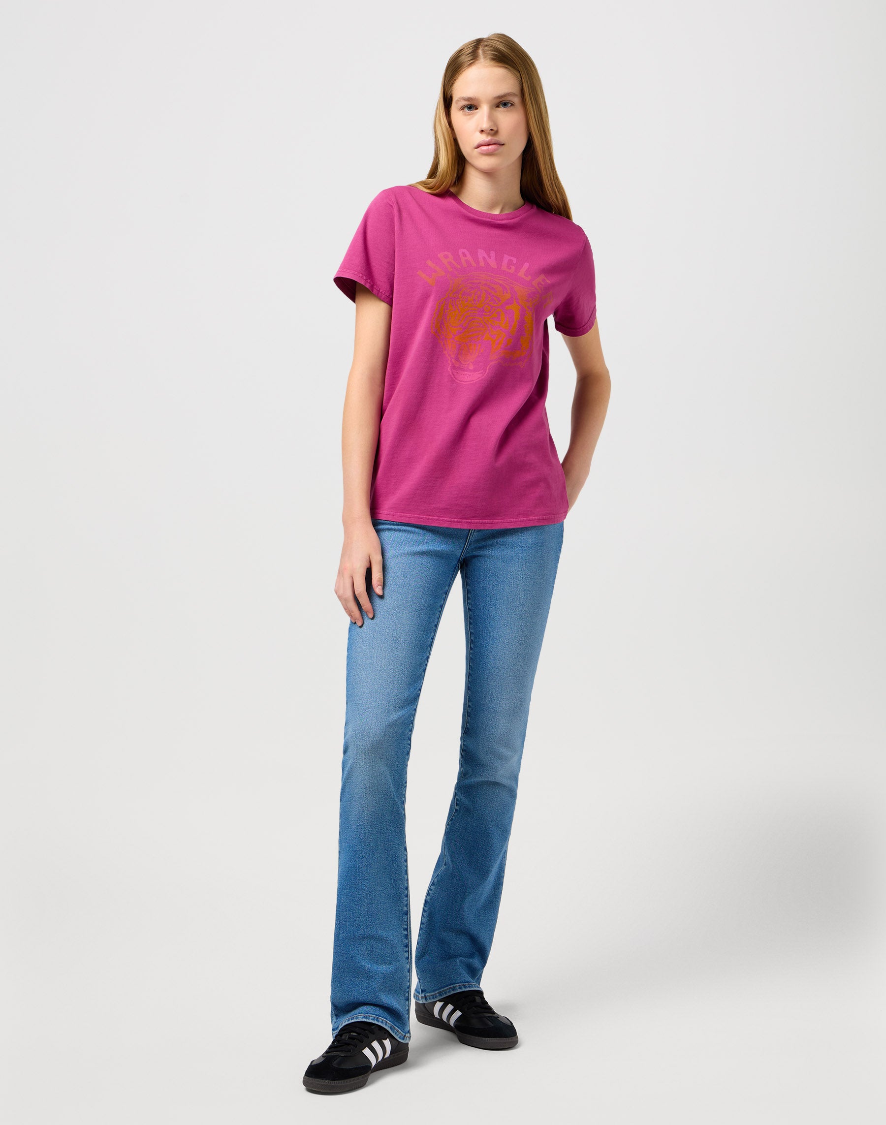Regular Tee in Violet Quartz T-Shirts Wrangler   