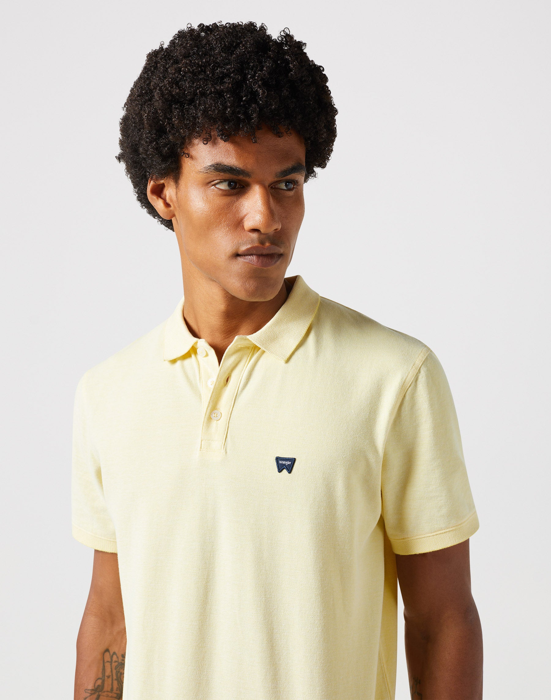 Refined Polo Shirt in Yellow Polos Wrangler   