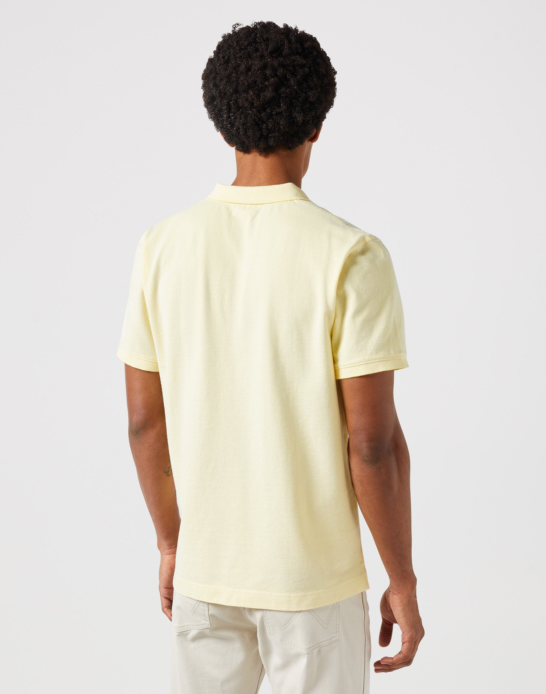 Refined Polo Shirt in Yellow Polos Wrangler   