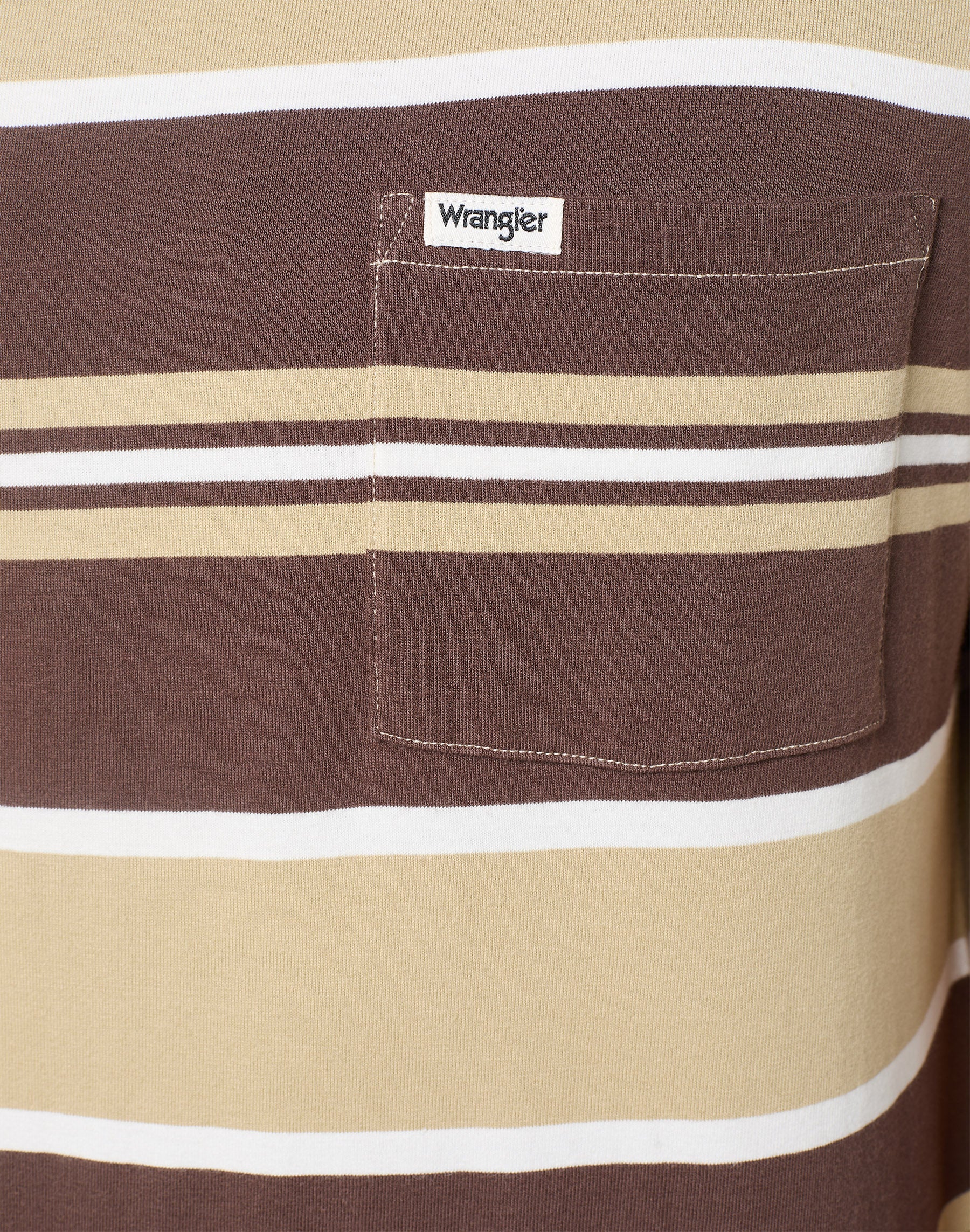 Pocket Tee in Plaza Taupe T-Shirts Wrangler   