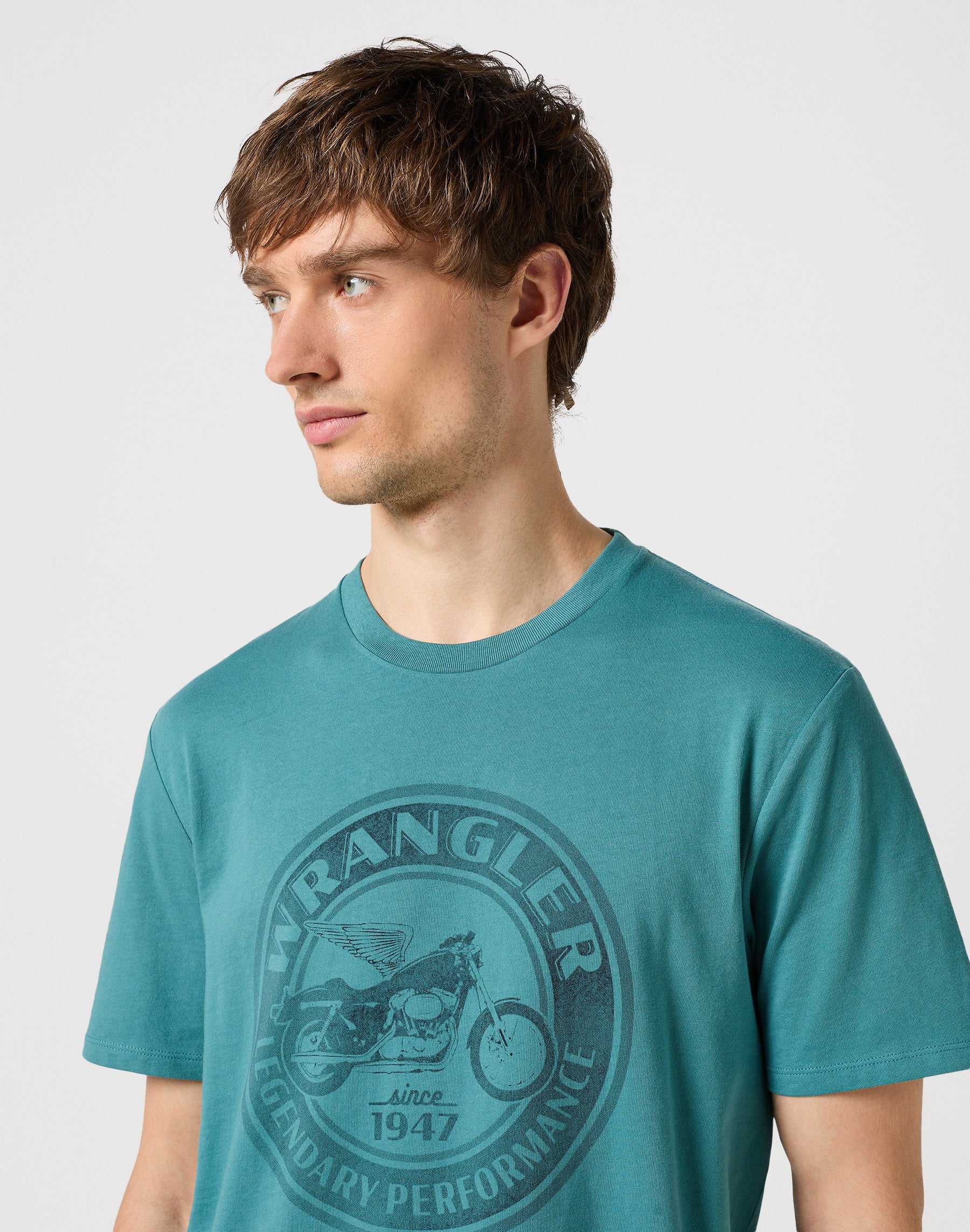 Americana Tee in Hydro T-Shirts Wrangler   