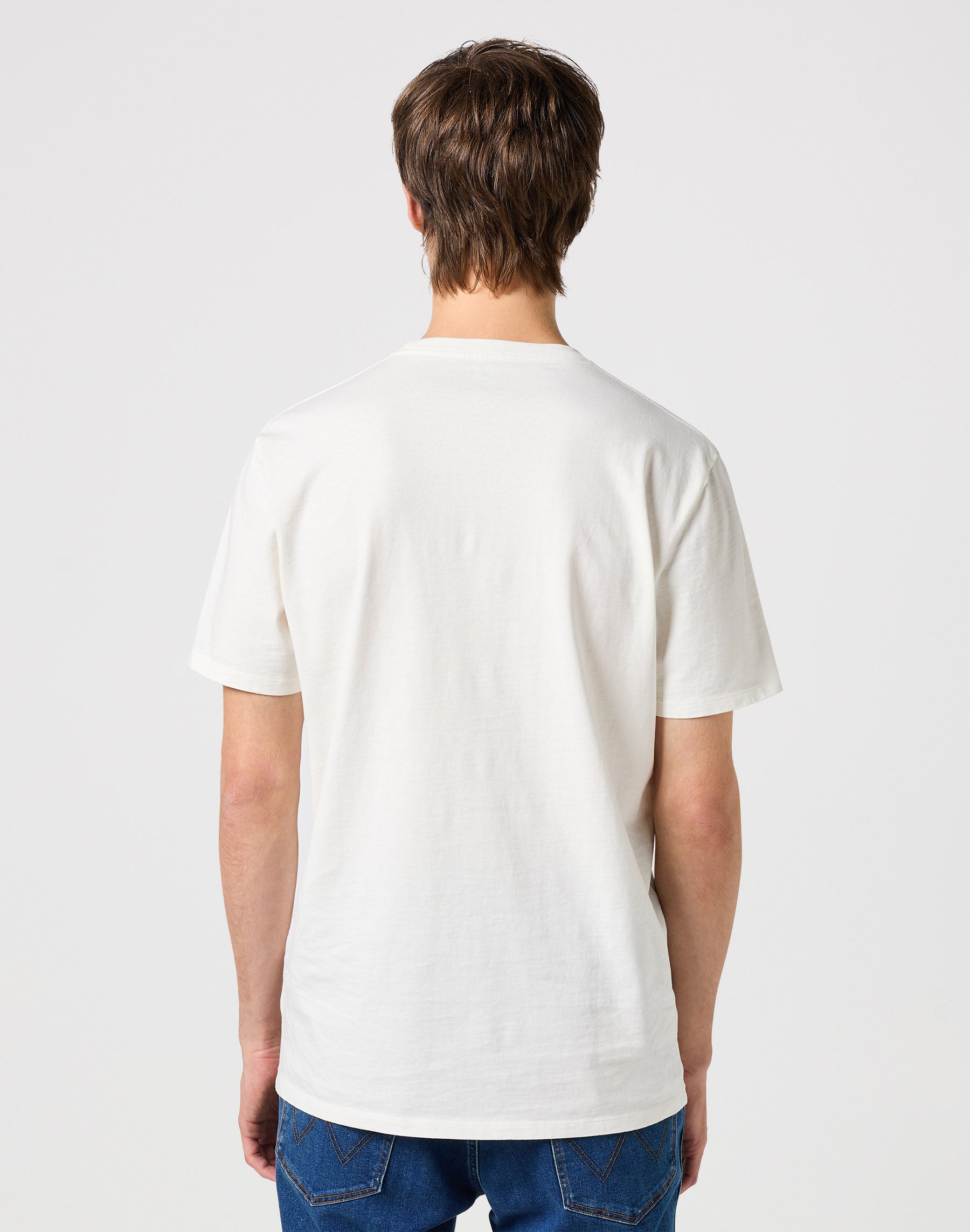 Americana Tee in White T-Shirts Wrangler   