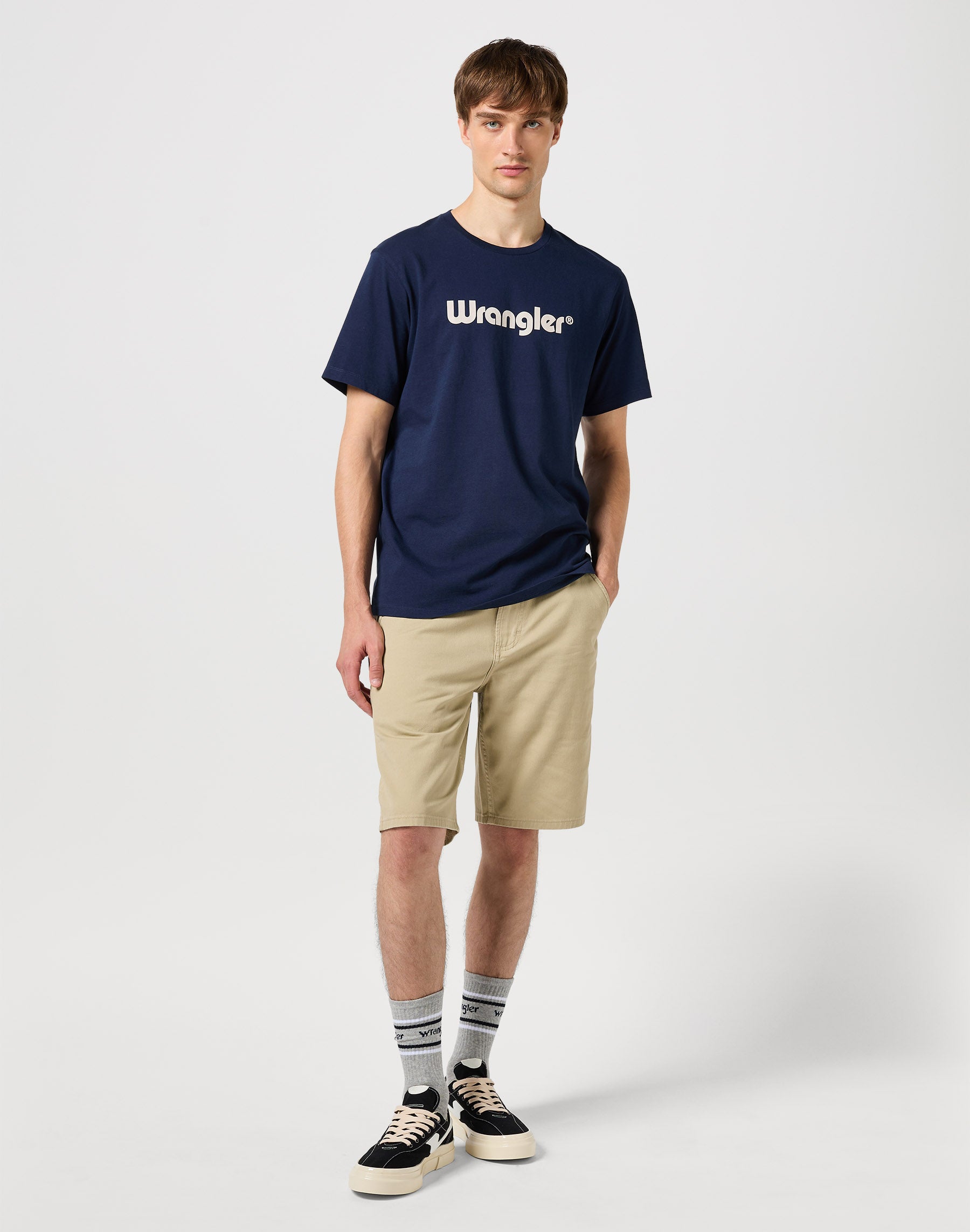 Casey Chino Shorts in Saddle Shorts Wrangler   