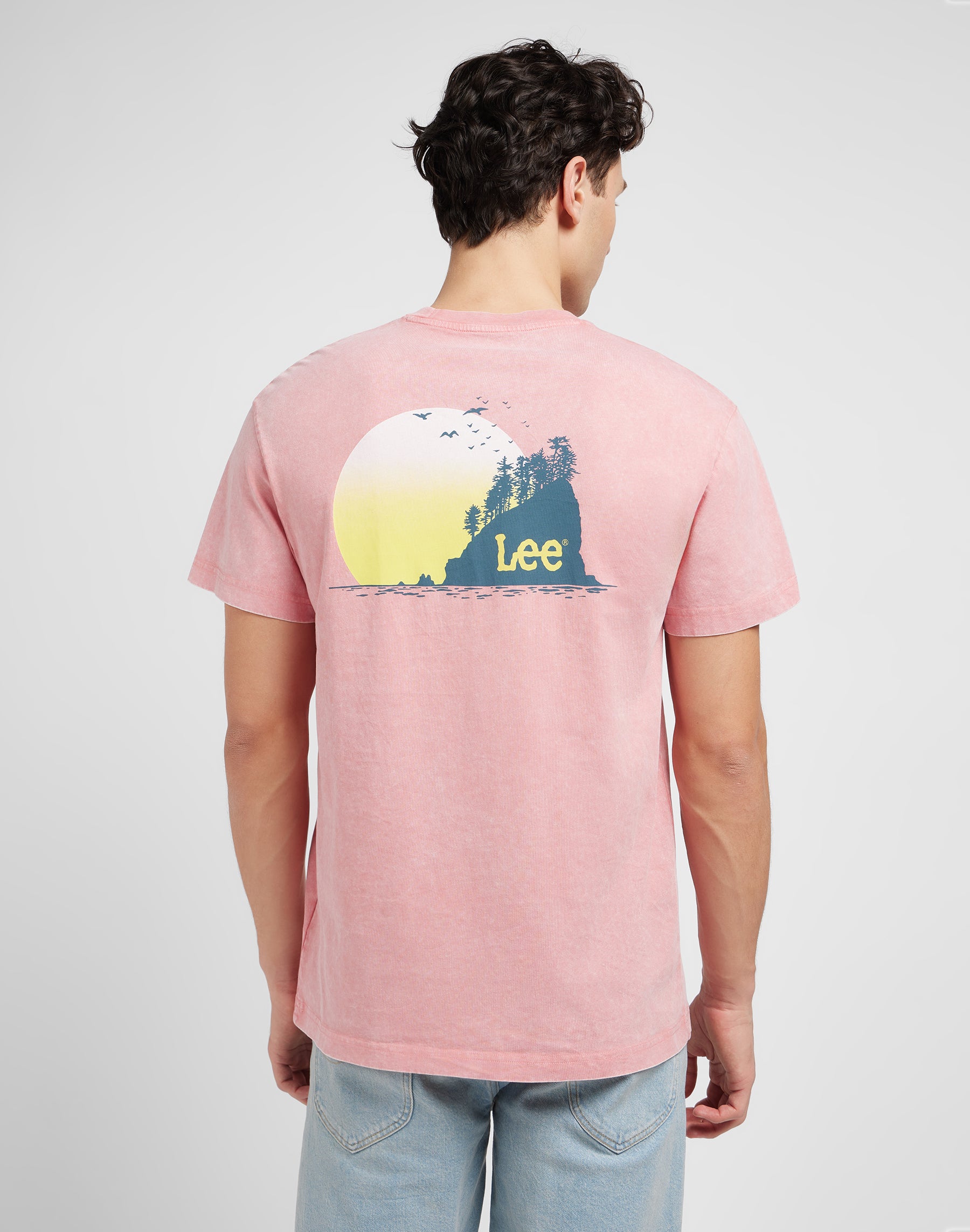 Camp Tee in Cassie Pink T-Shirts Lee   
