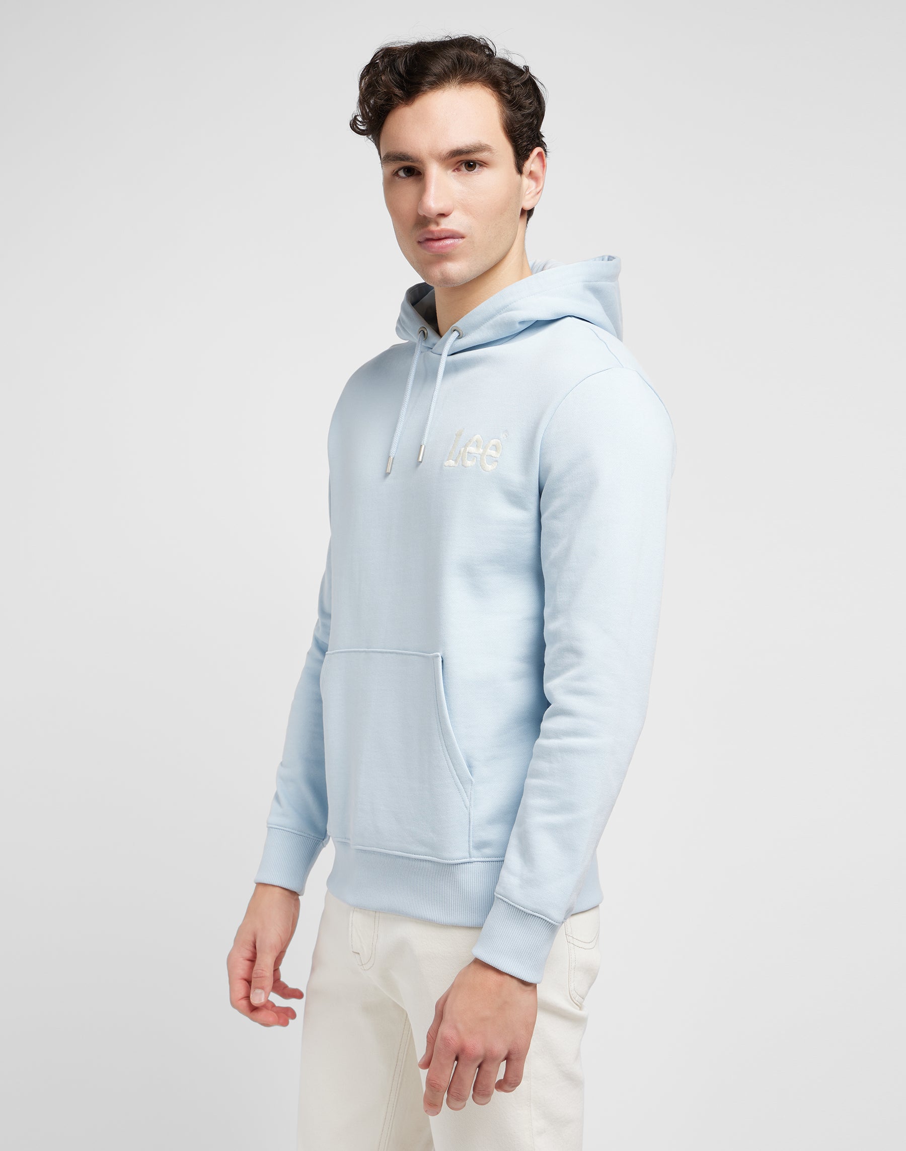 Core Hoodie in Light Blue Kapuzenpullover Lee   