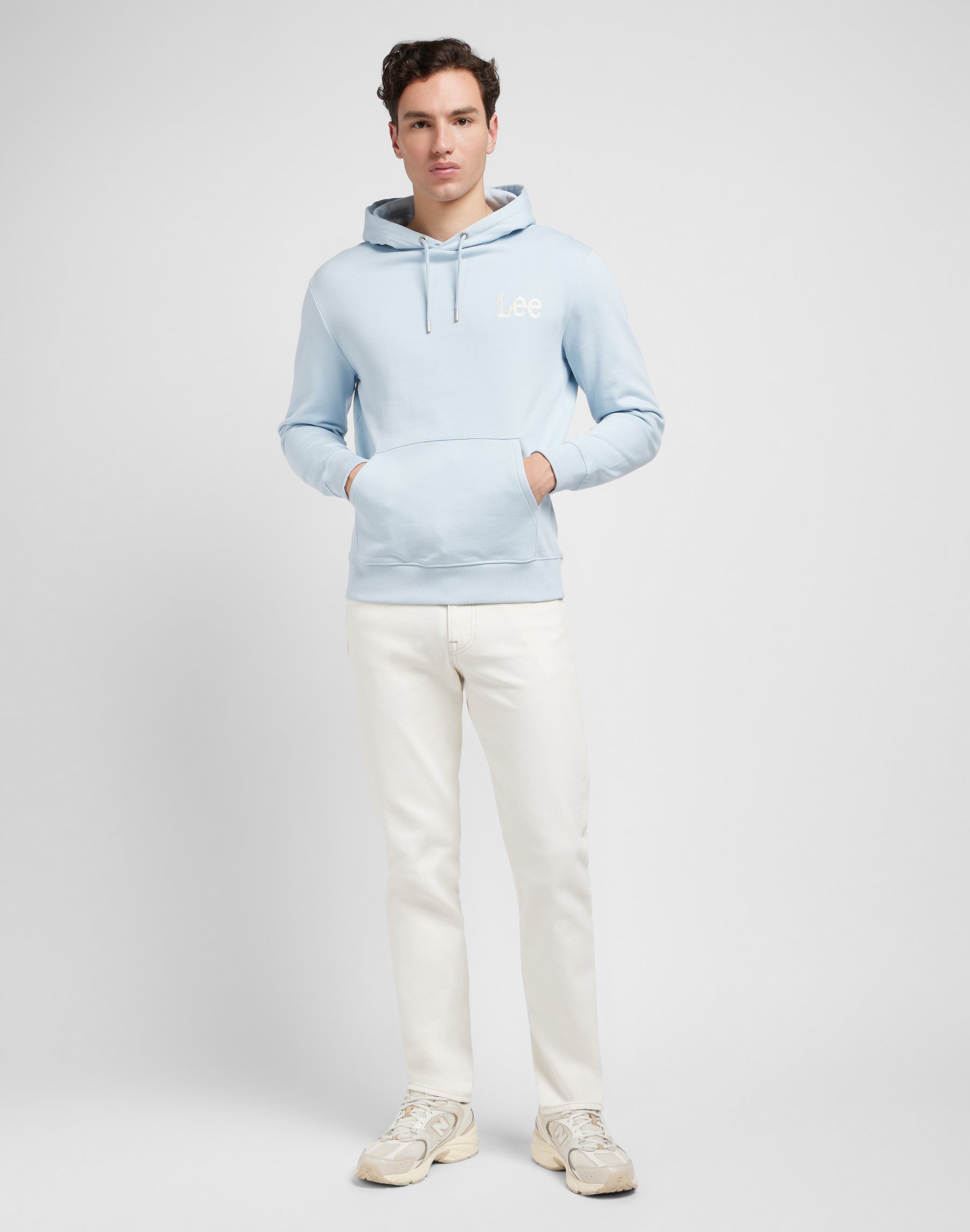 Core Hoodie in Light Blue Kapuzenpullover Lee   