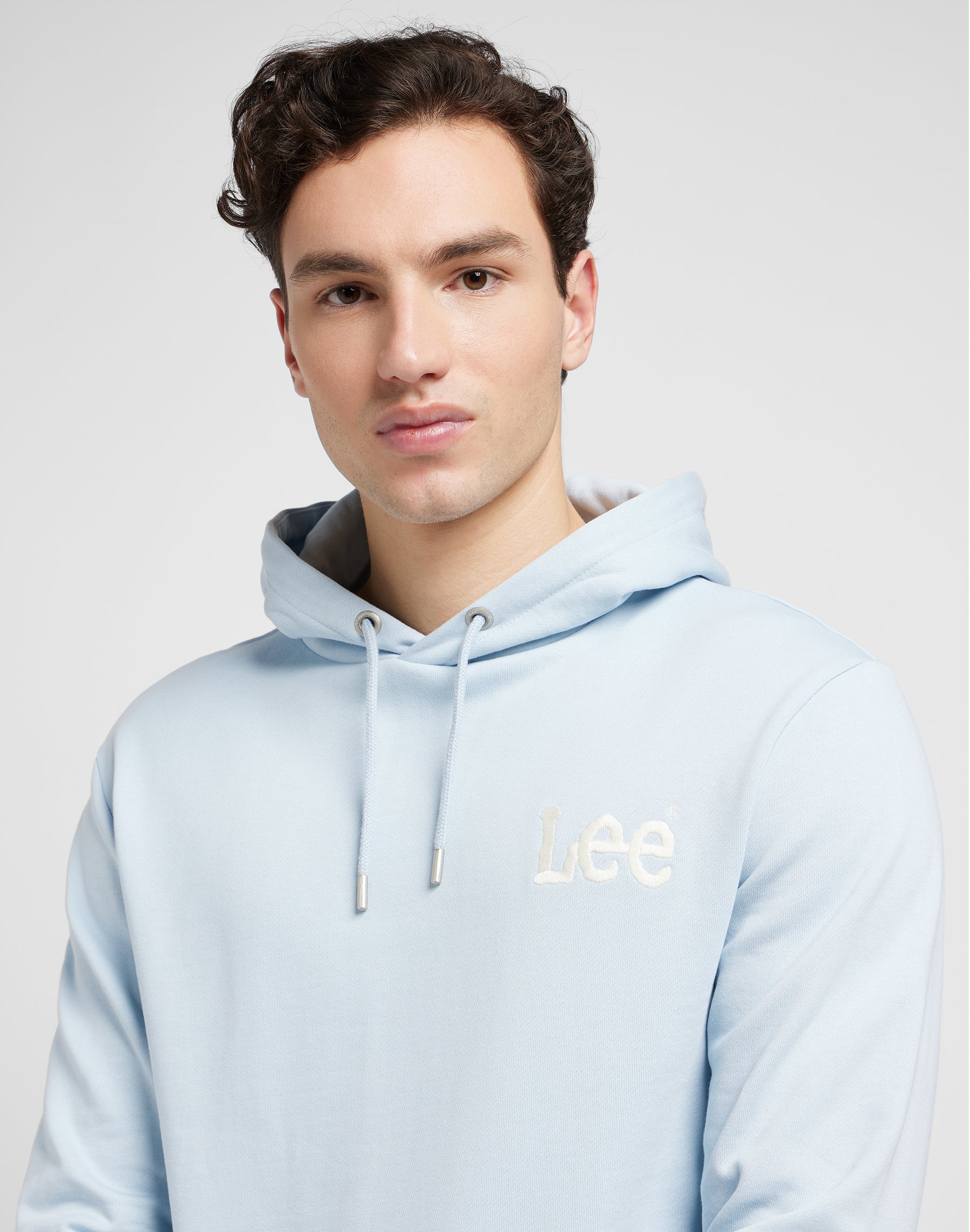 Core Hoodie in Light Blue Kapuzenpullover Lee   