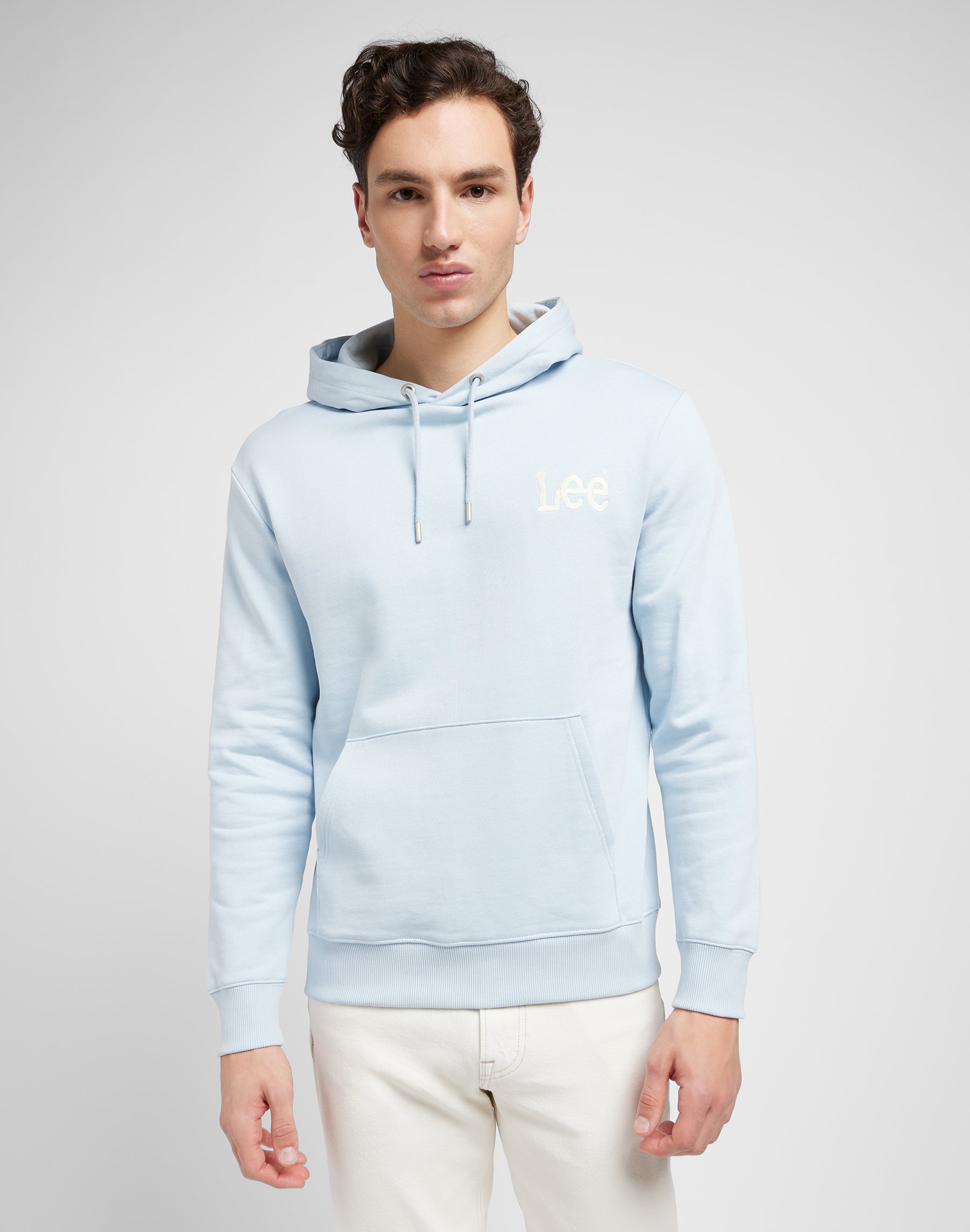 Core Hoodie in Light Blue Kapuzenpullover Lee   