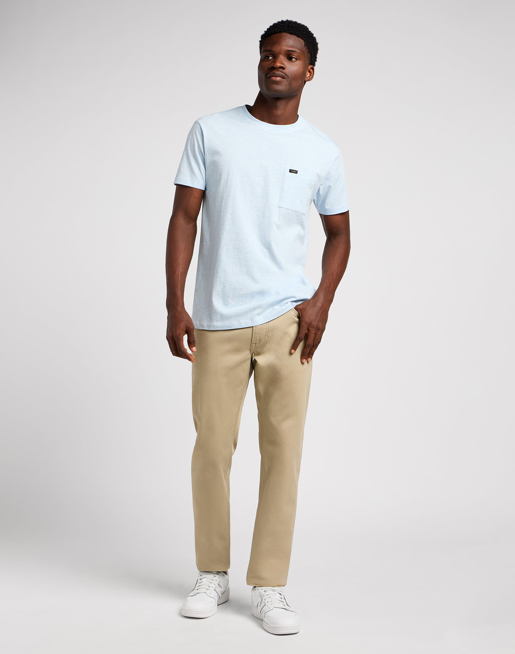 Ultimate Pocket Tee in Preppy Blue T-Shirts Lee   