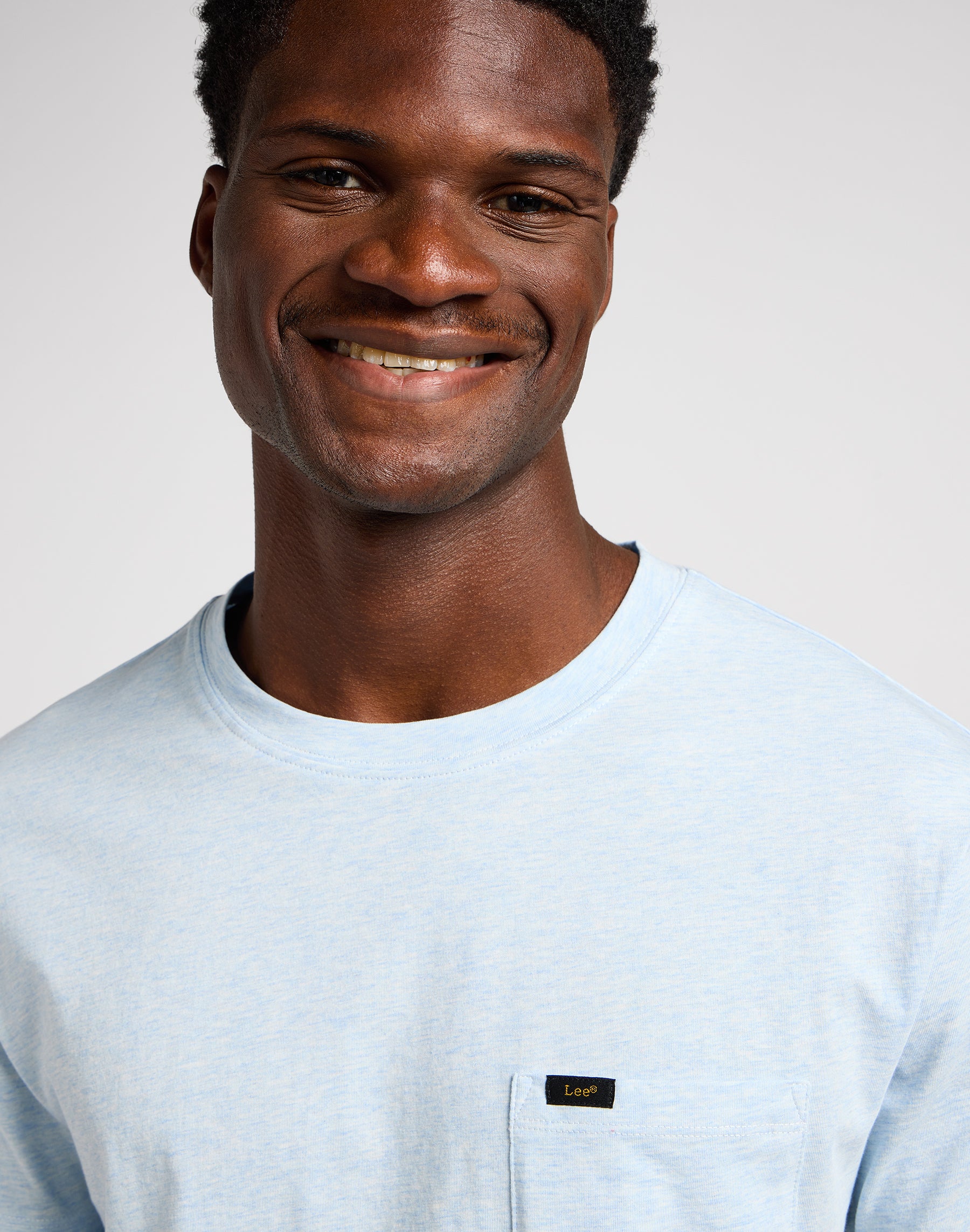 Ultimate Pocket Tee in Preppy Blue T-Shirts Lee   