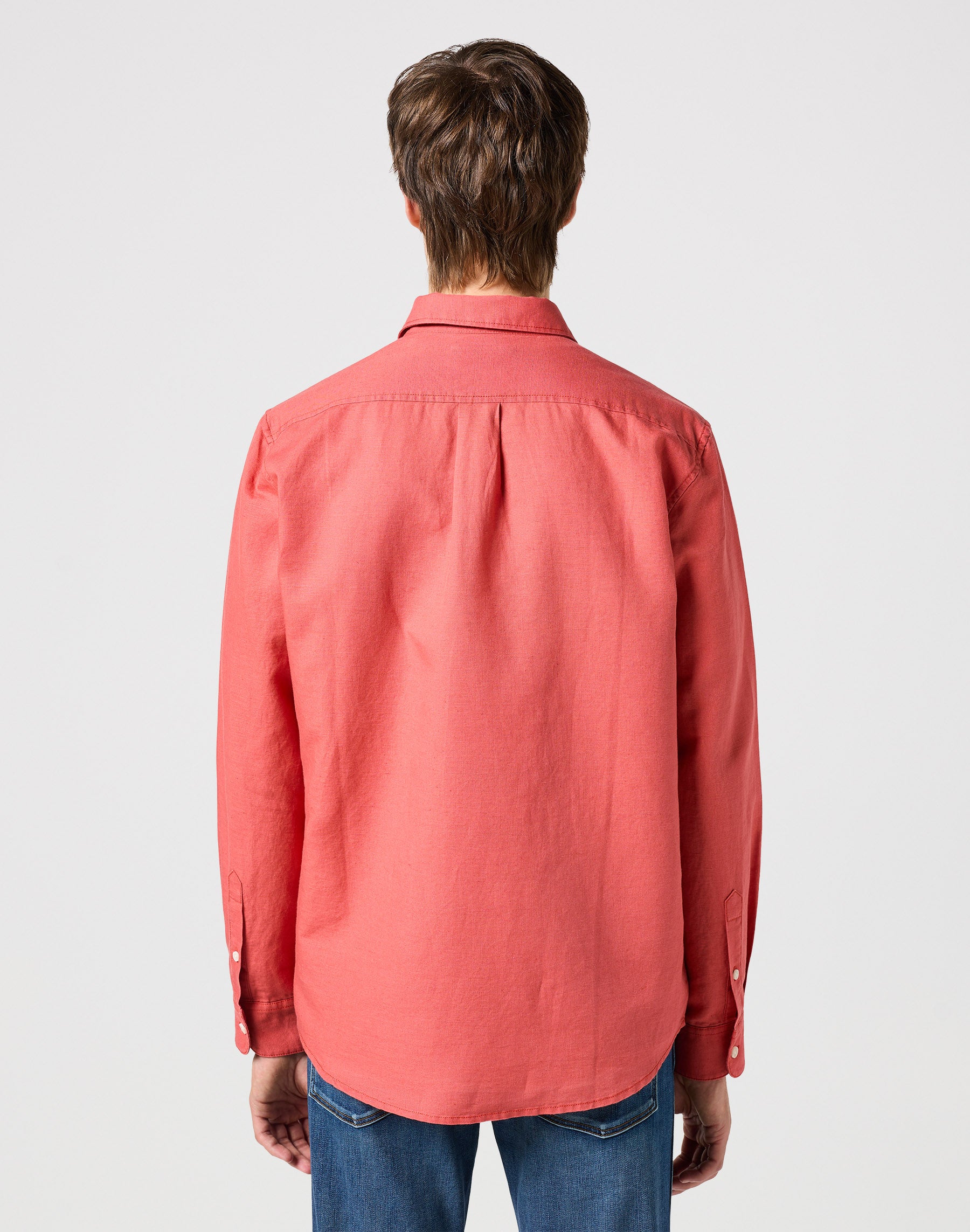 One Pocket Shirt in Burnt Sienna Hemden Wrangler   