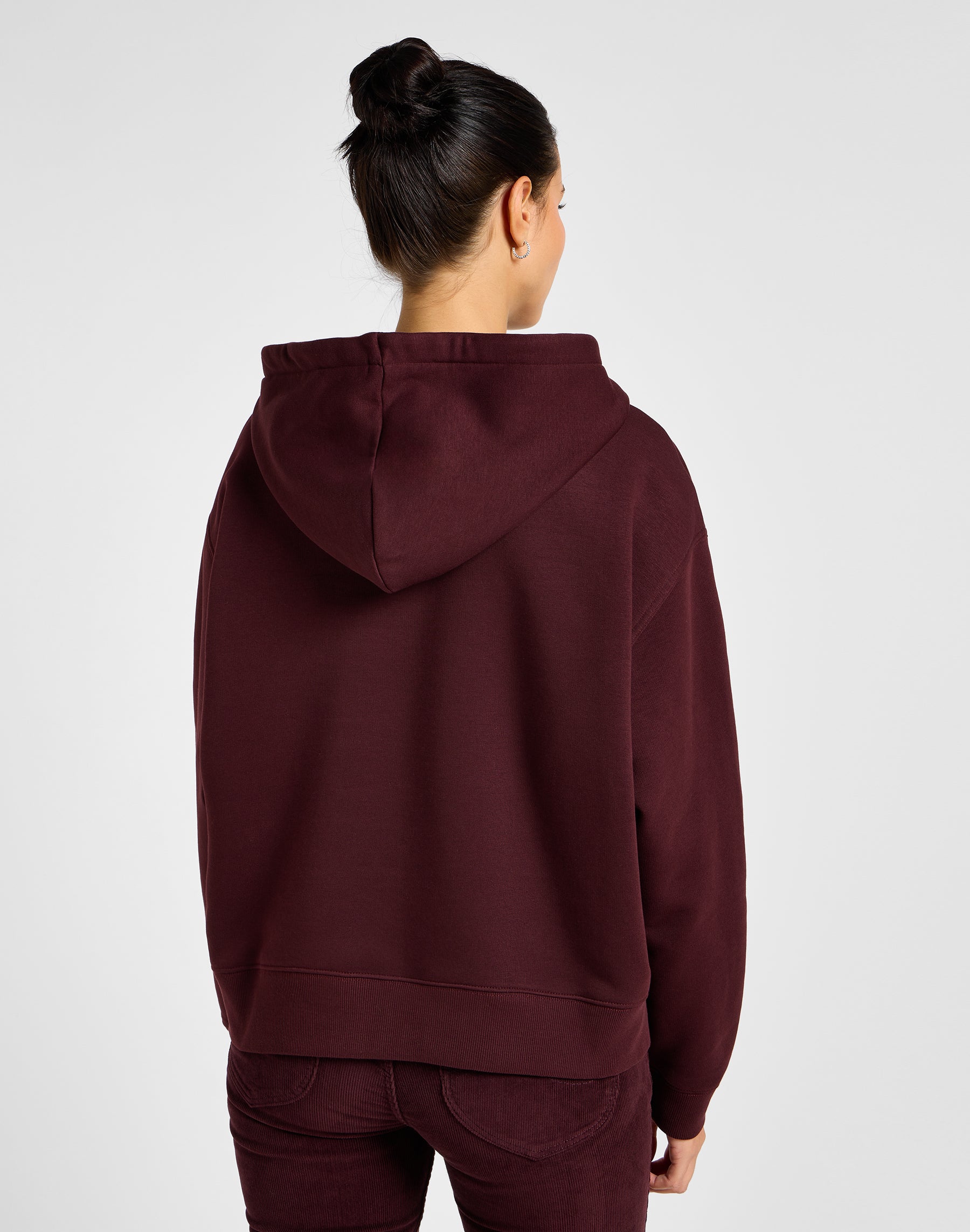 Logo Hoodie in Velvet Beet Kapuzenpullover Lee   