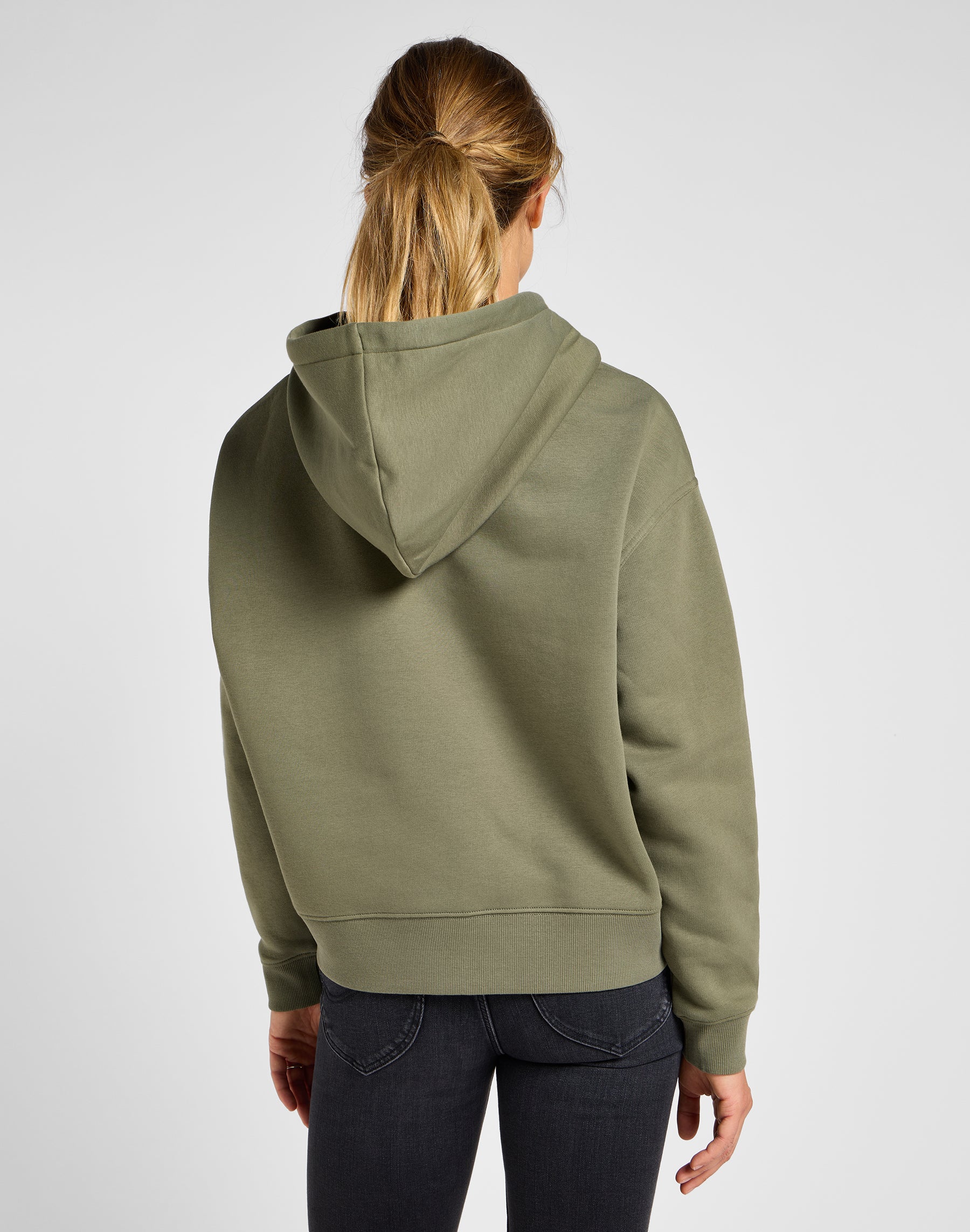 Logo Hoodie in Mercantile Green Kapuzenpullover Lee   