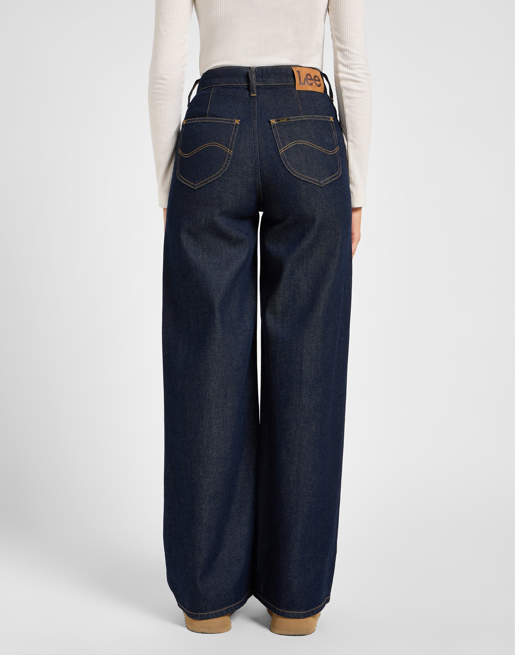 Stella A Line in Dark Beat Jeans Lee   