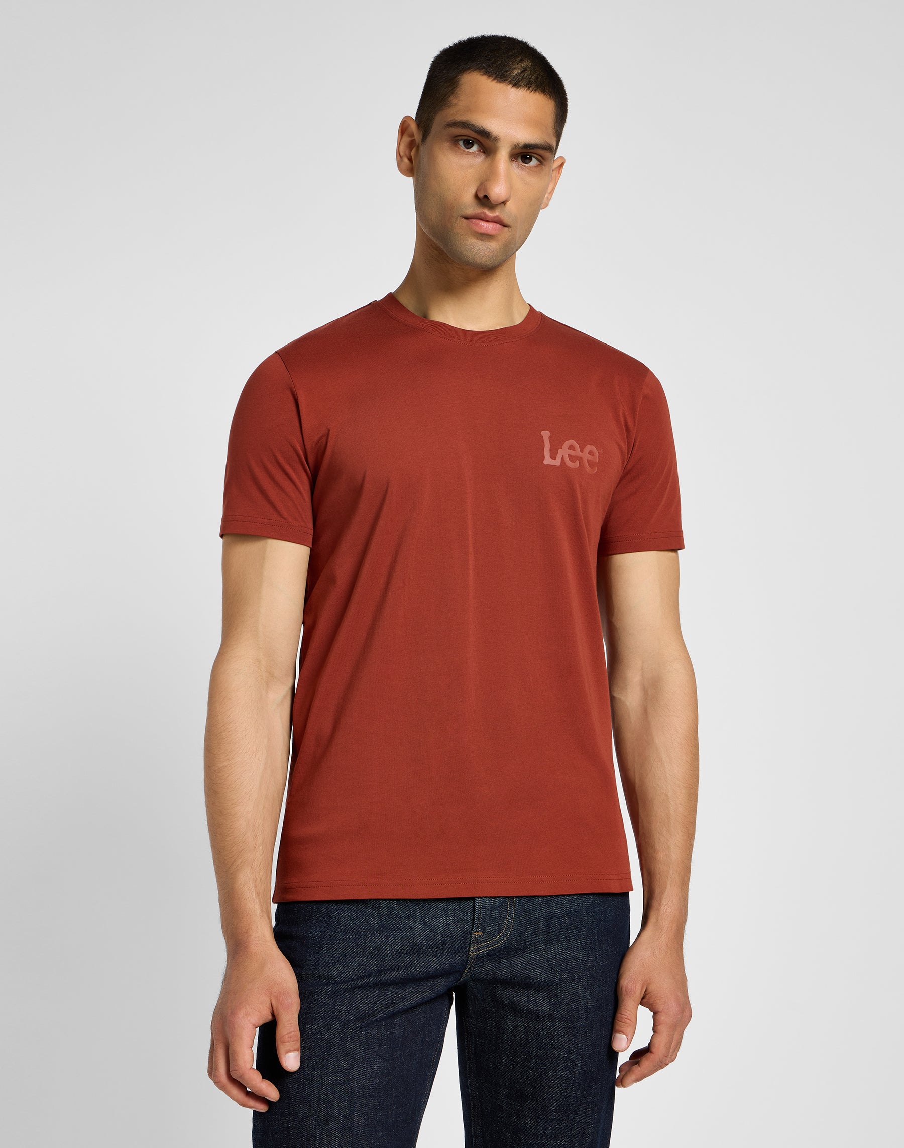 Medium Wobbly Lee Tee in Sweet Maple T-Shirts Lee   