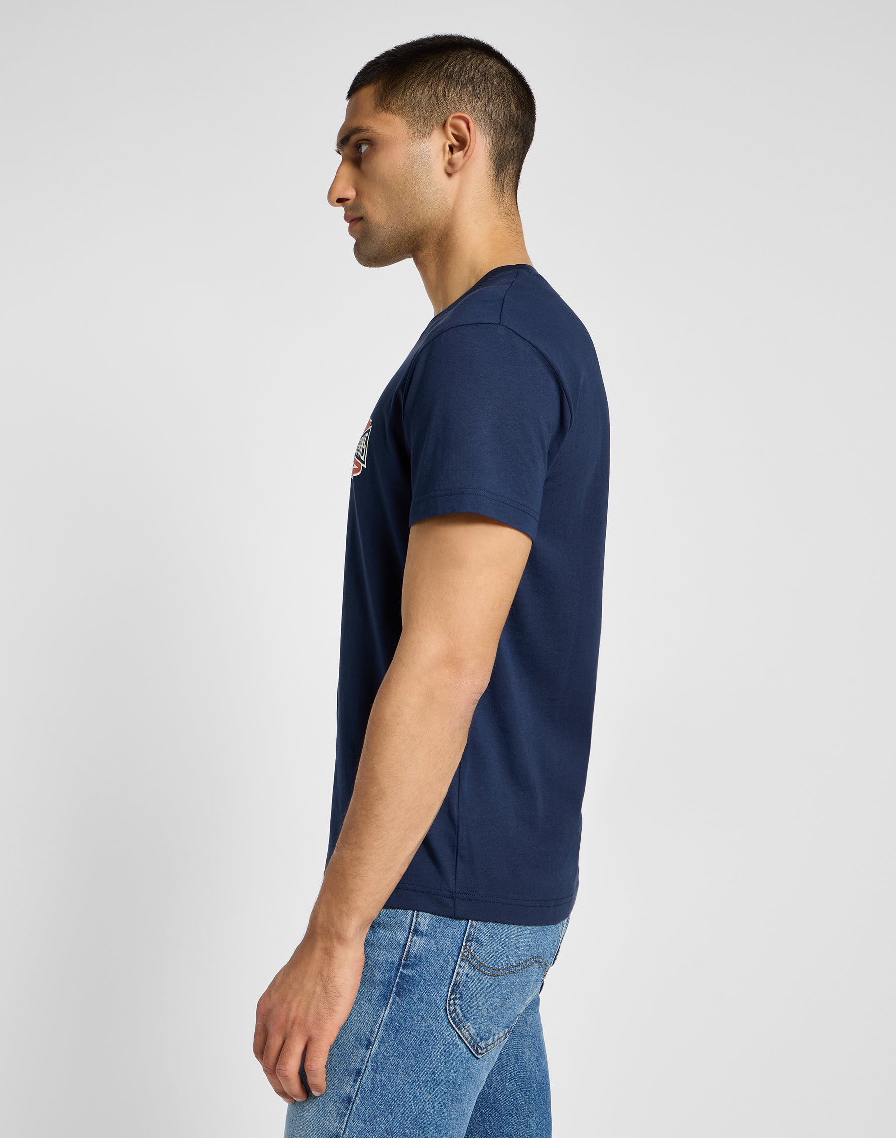 Shortleeves Relaxed Tee in Mood Indigo T-Shirts Lee   