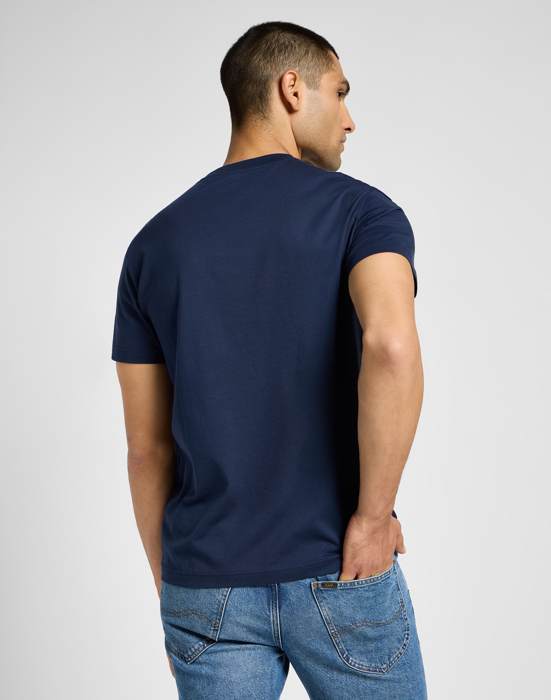 Shortleeves Relaxed Tee in Mood Indigo T-Shirts Lee   