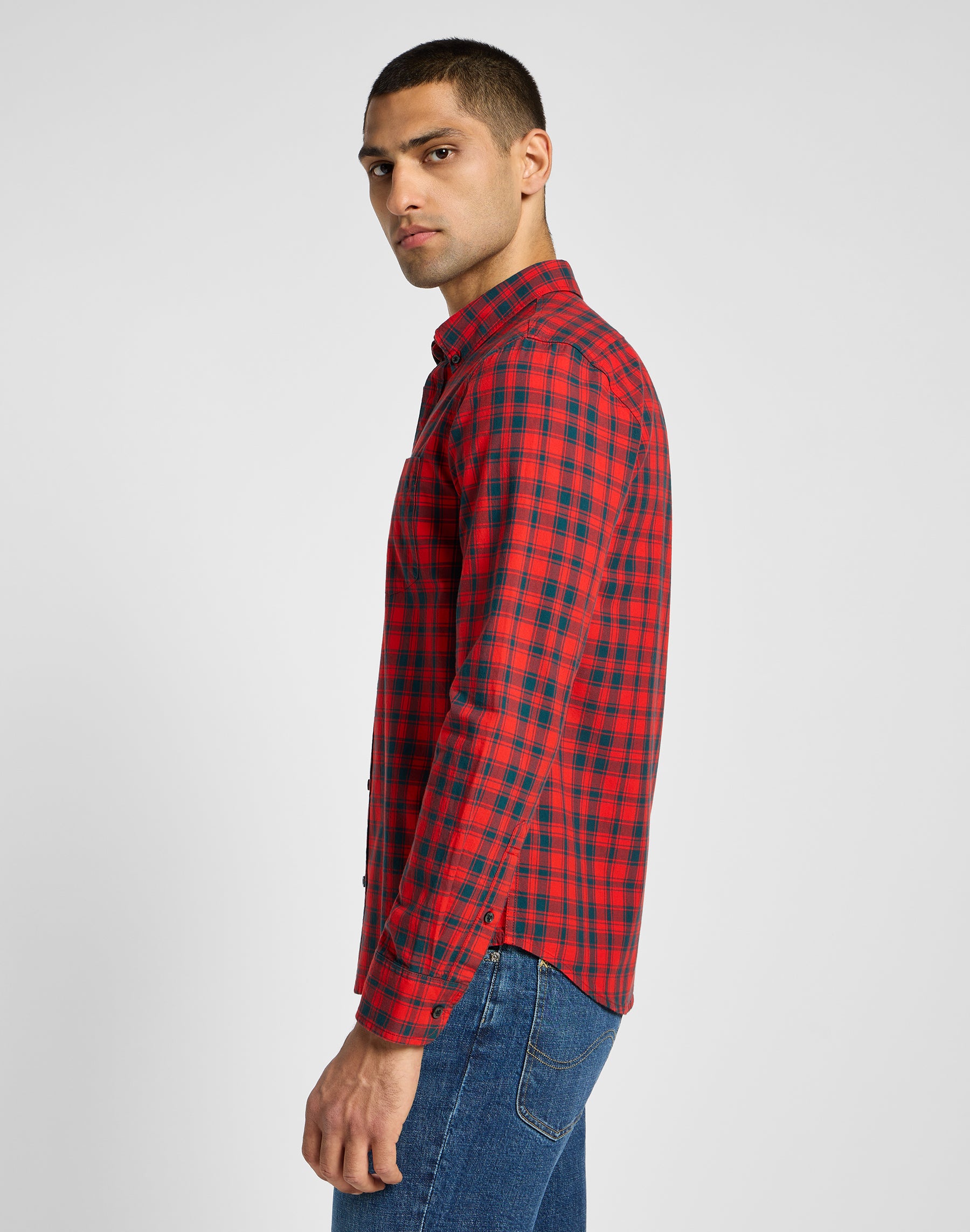 Lee Button Down in Red Hemden Lee   