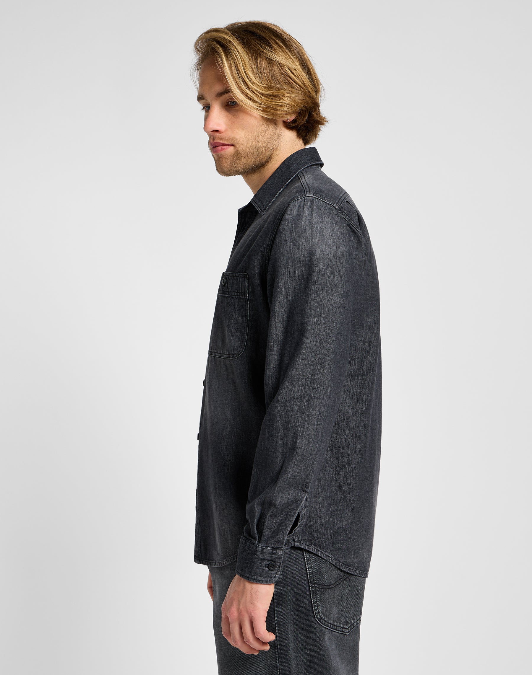 Worker Shirt 2.0 in Granite Wash Hemden Lee   