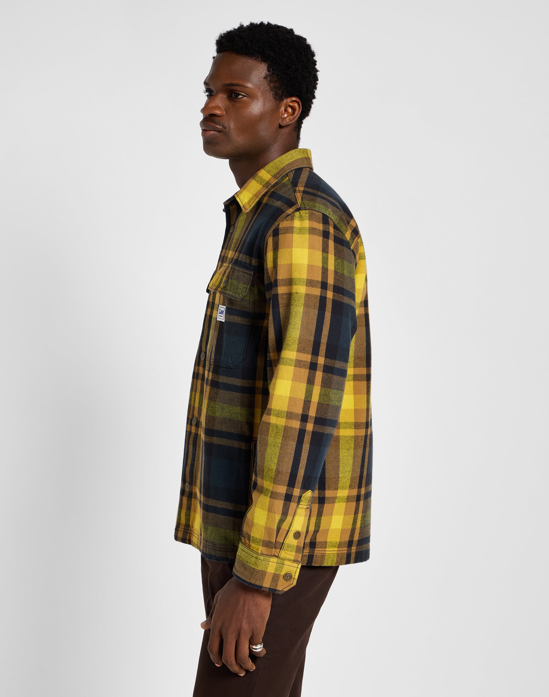 Workwear Overshirt in Pollen Hemden Lee   