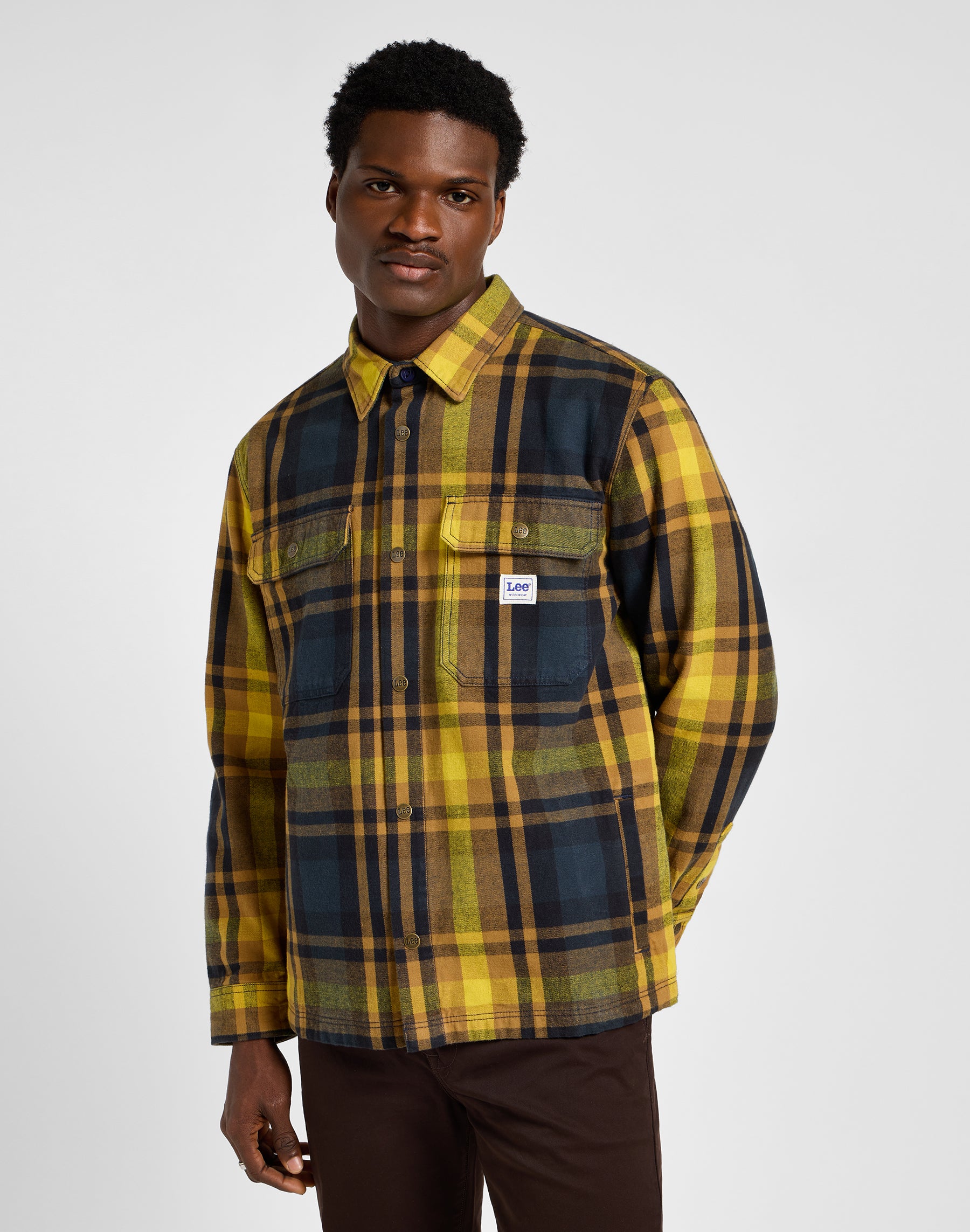 Workwear Overshirt in Pollen Hemden Lee   