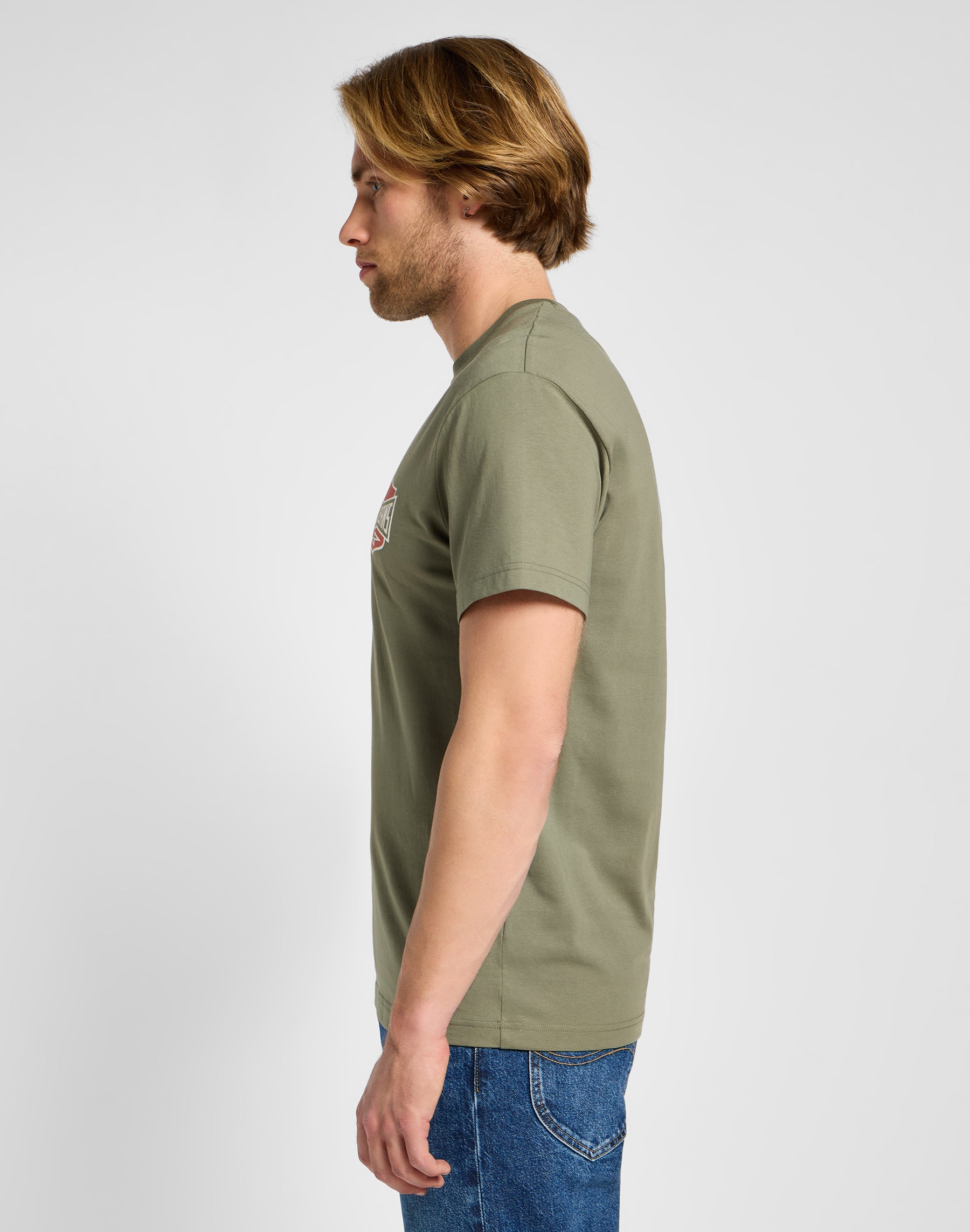 Shortleeves Relaxed Tee in Mercantile Green T-Shirts Lee   