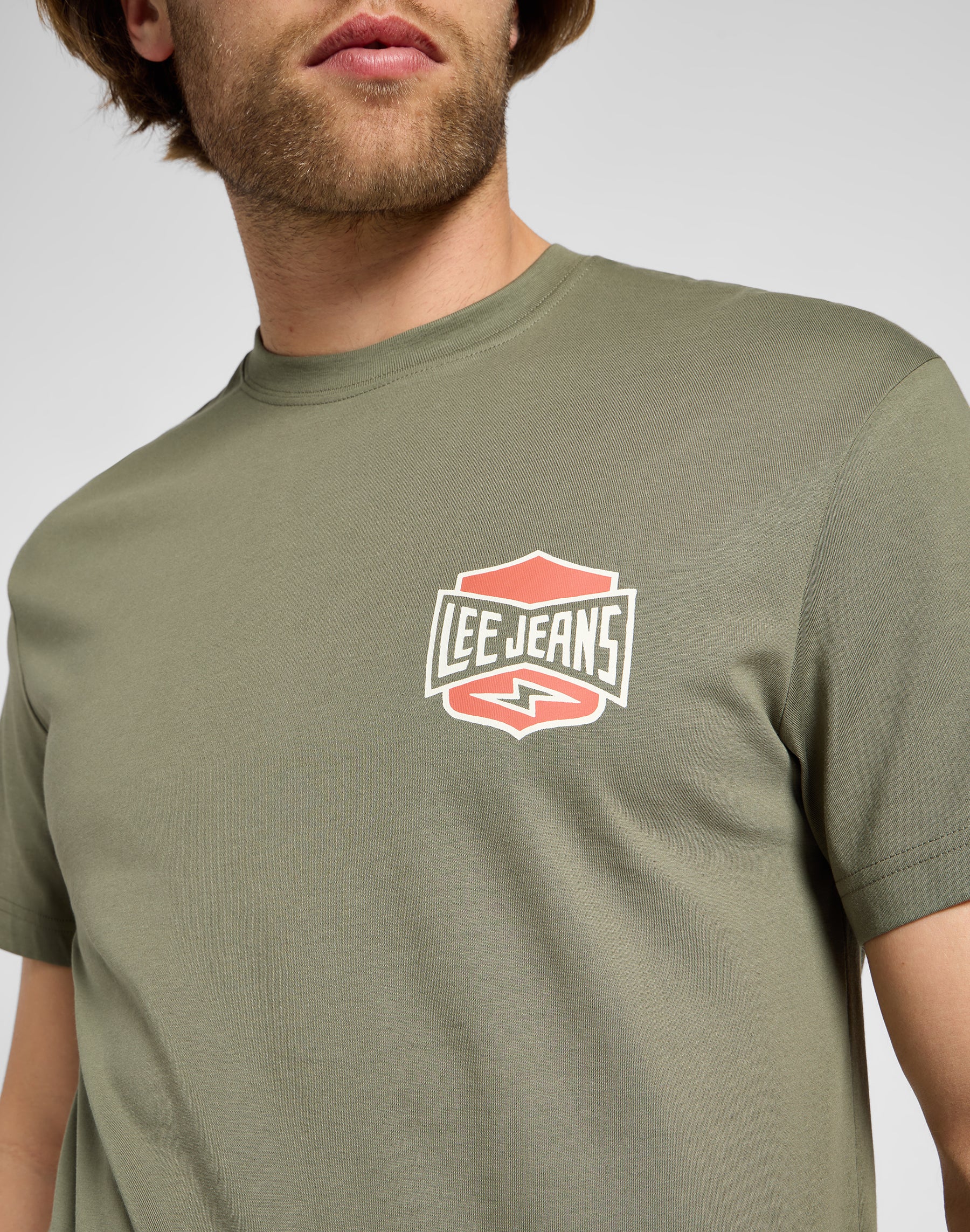 Shortleeves Relaxed Tee in Mercantile Green T-Shirts Lee   