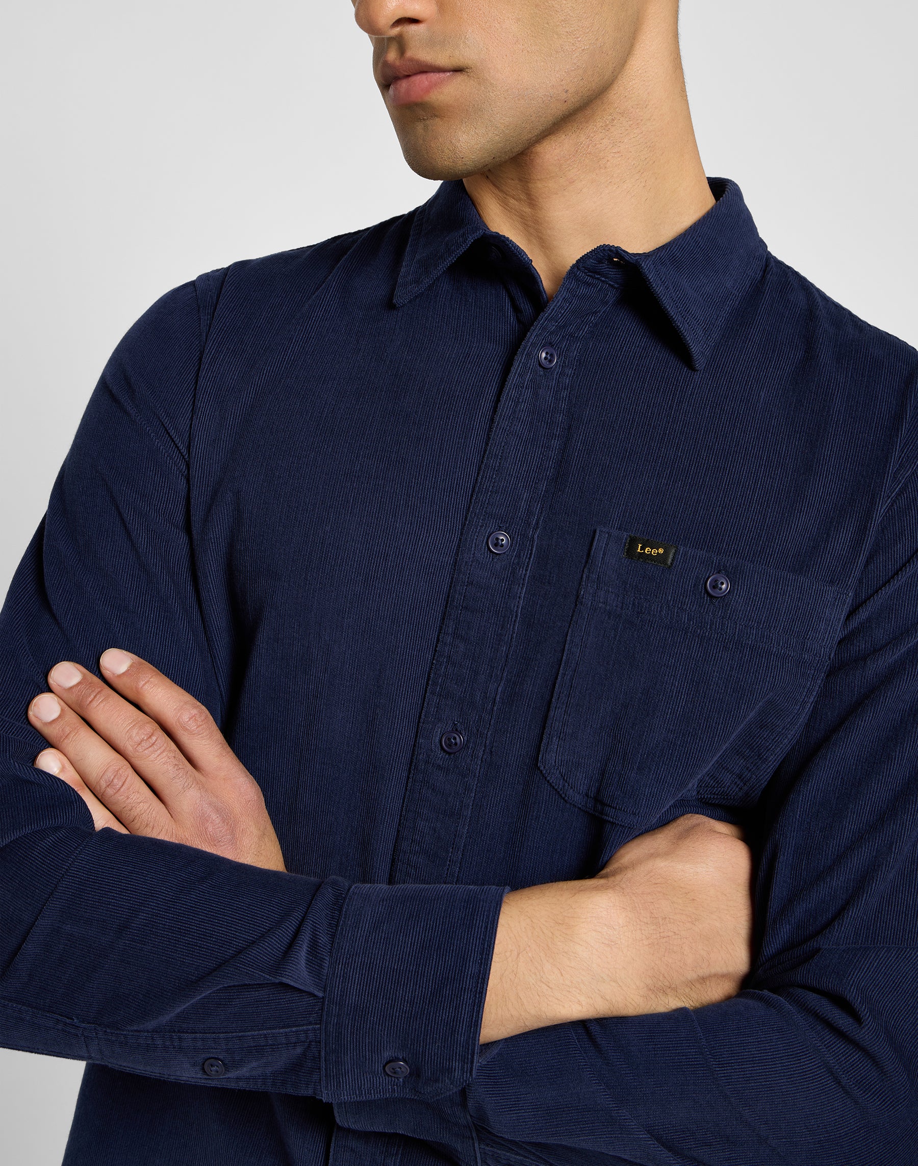 Leesure Shirt in Real Indigo Hemden Lee   