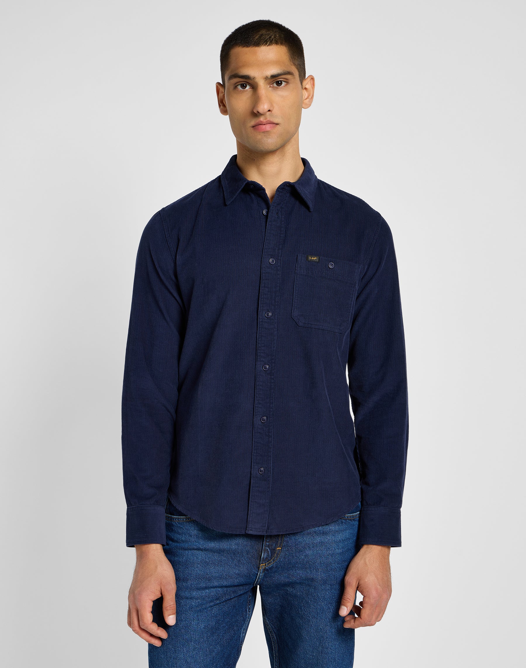 Leesure Shirt in Real Indigo Hemden Lee   