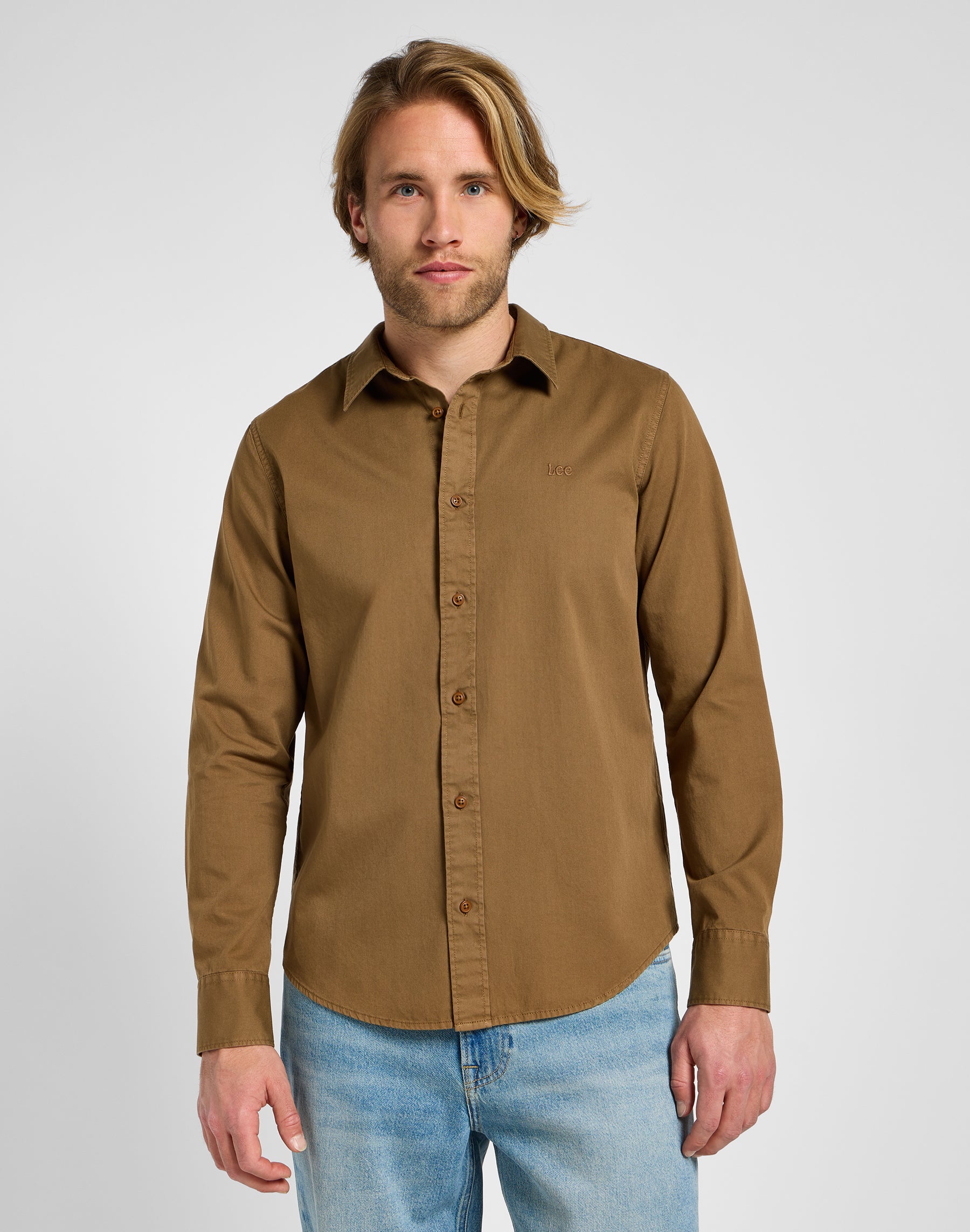 Patch Shirt in Buffalo Hemden Lee   