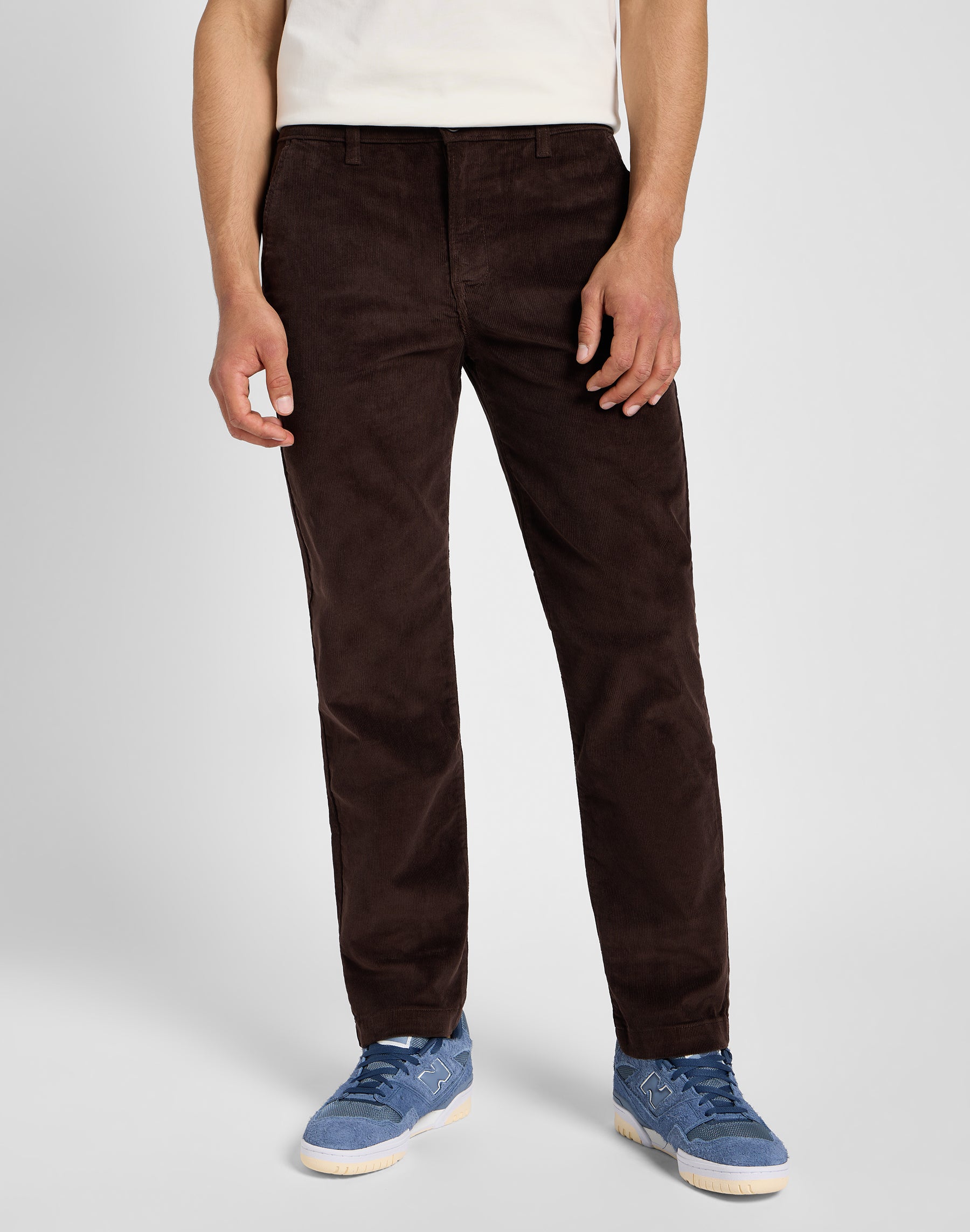 Regular Chino in Espresso Hosen Lee   