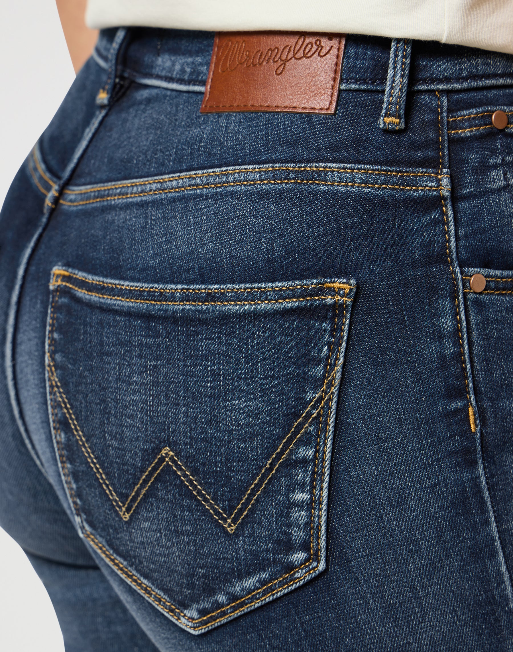 High Skinny in Harmony Blues Jeans Wrangler   