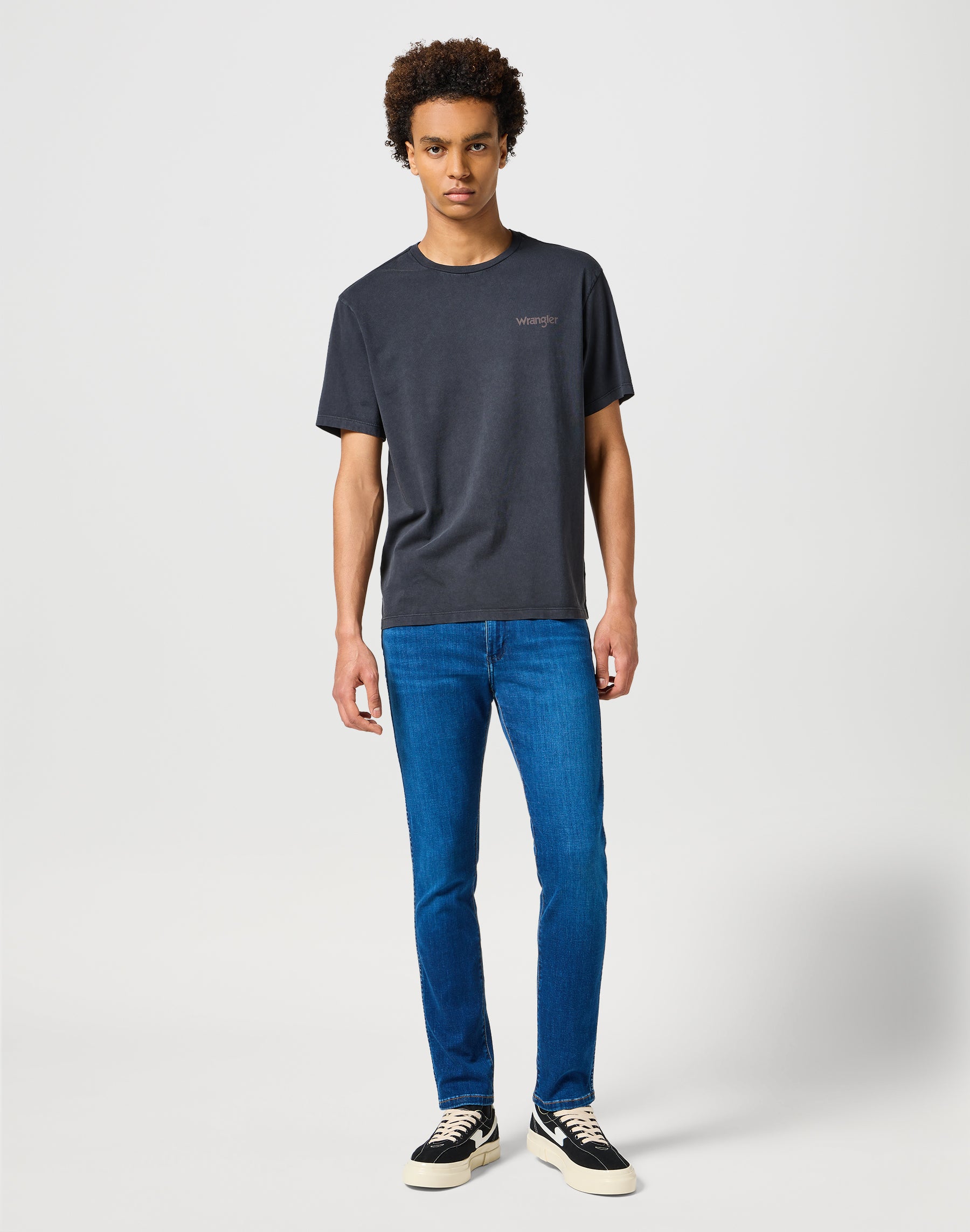 Larston in Indigo Waves Jeans Wrangler   