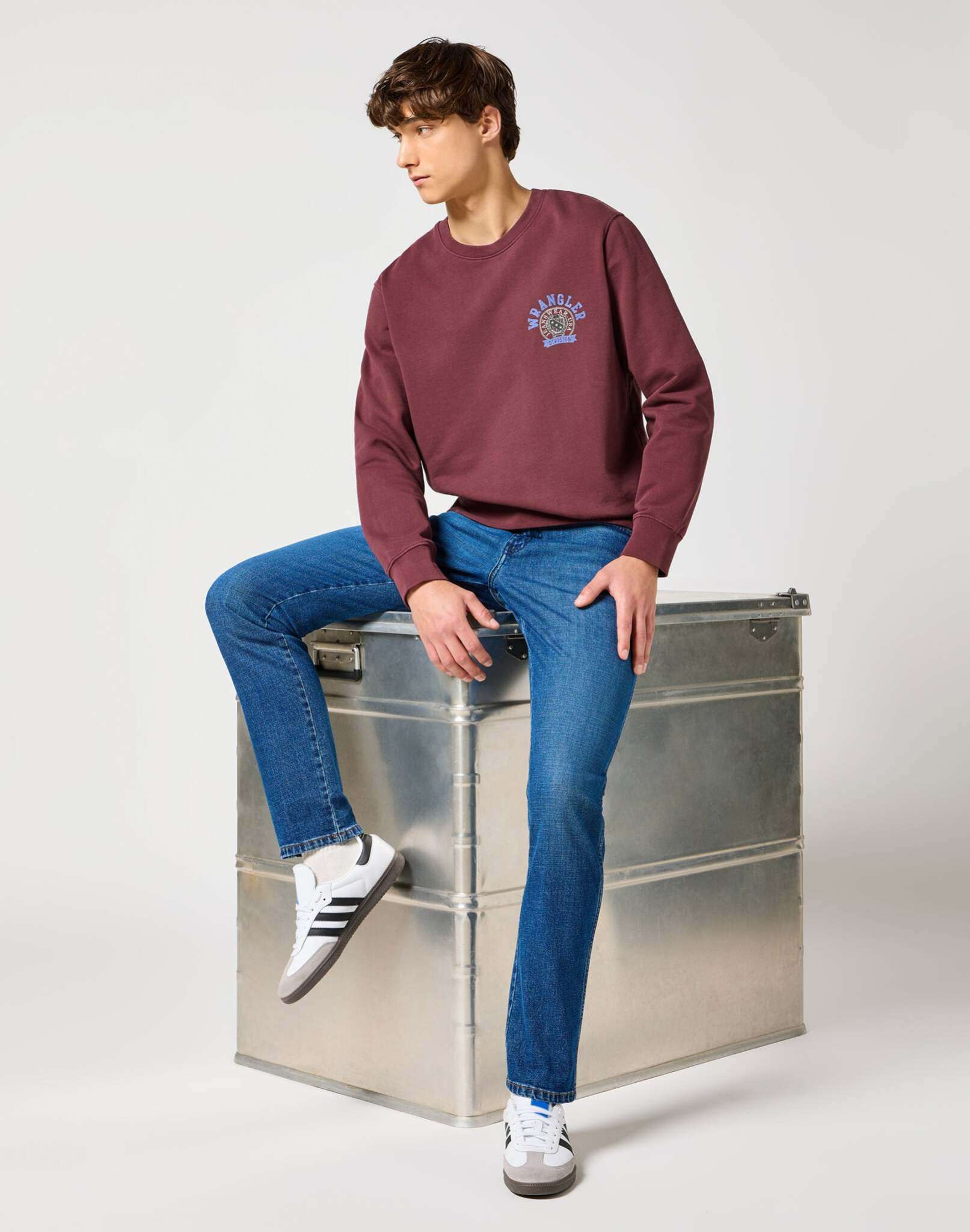 River in Sundown Blue Jeans Wrangler