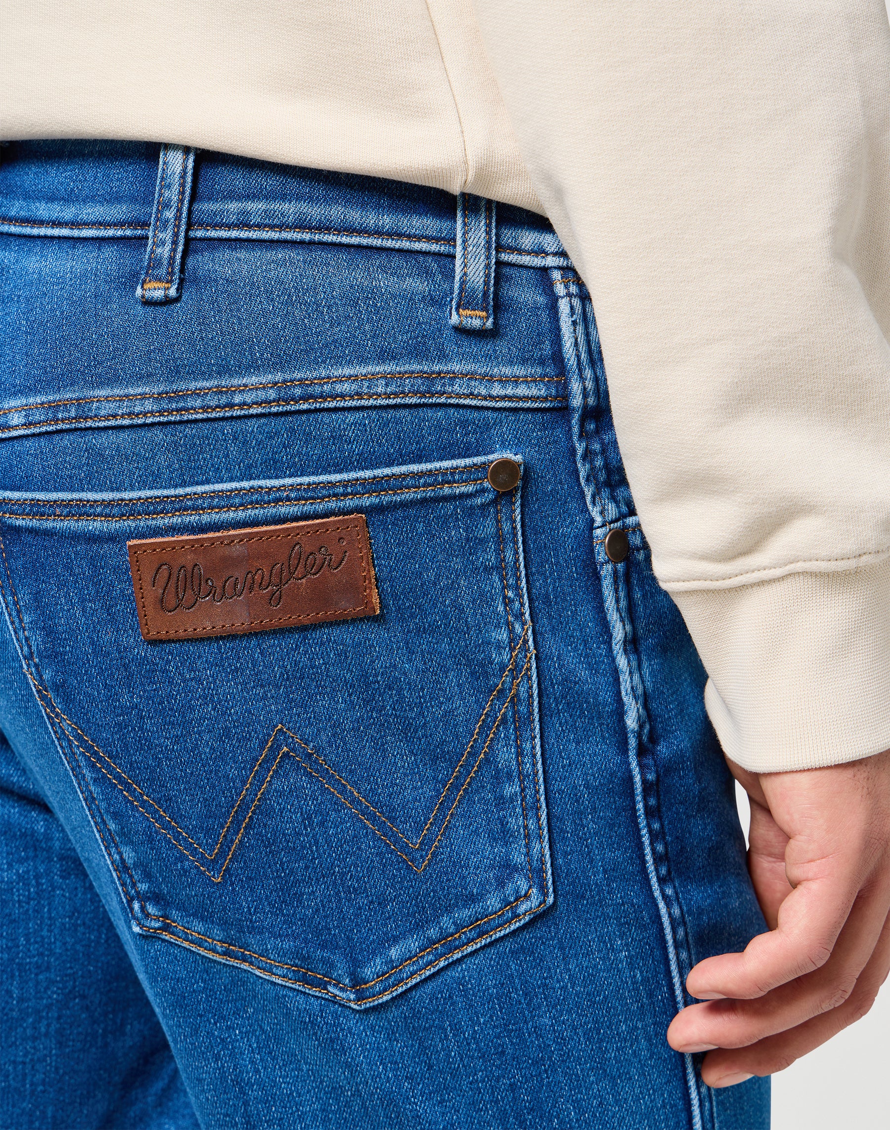 River in Sterling Jeans Wrangler   