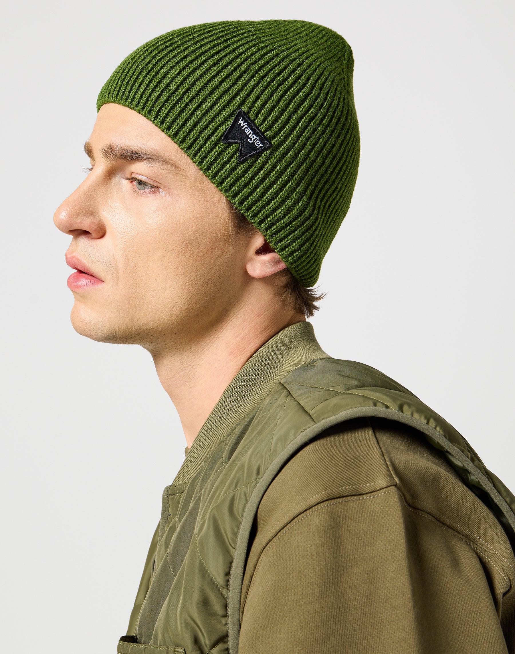 Easy Beanie in Green Mützen Wrangler   