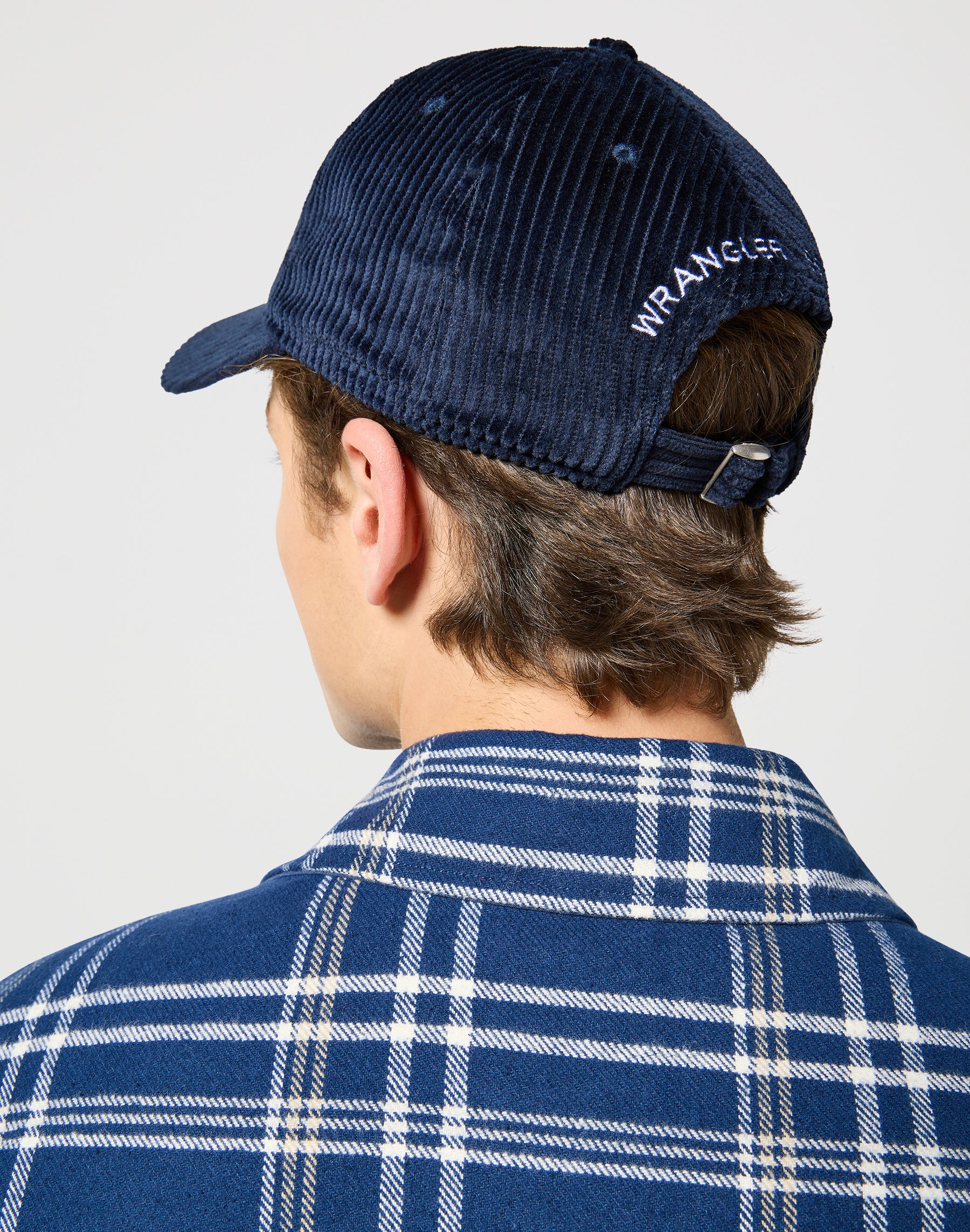 Corduroy Cap in Navy Caps Wrangler   