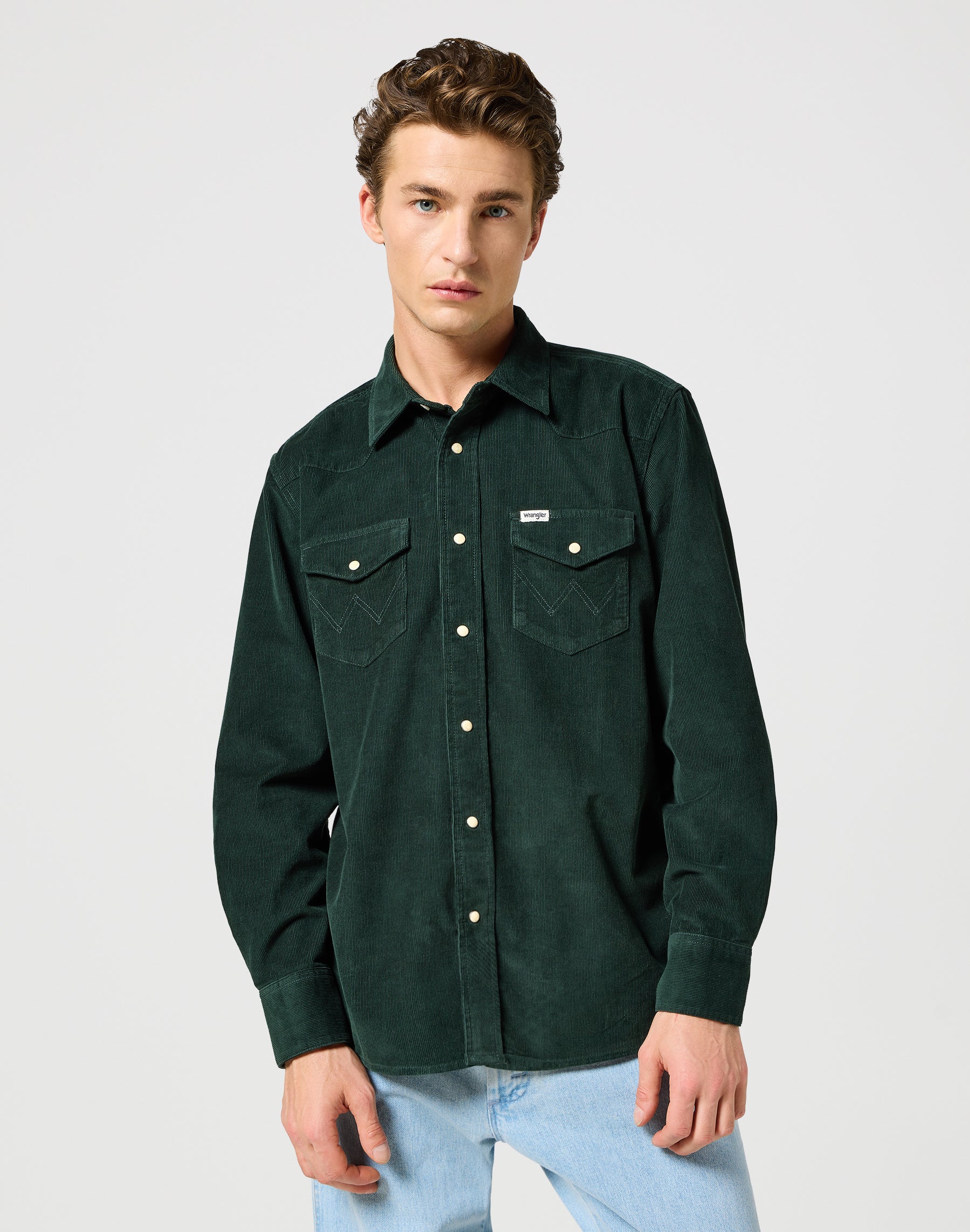 Western Shirt in Scarab Hemden Wrangler   