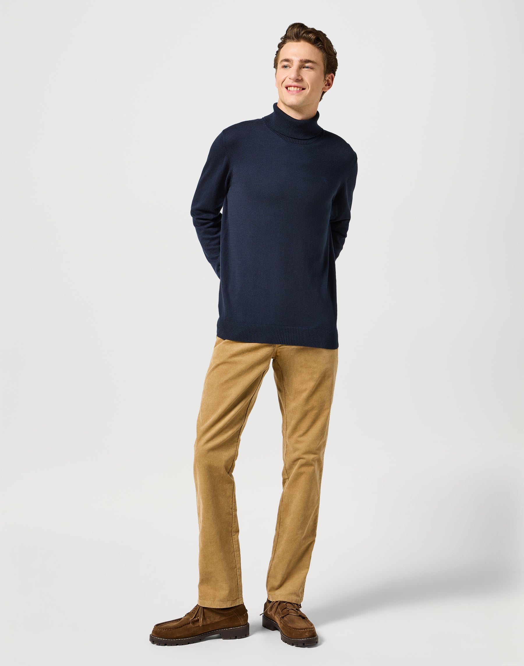 Turtleneck in Dark Navy Pullover Wrangler   